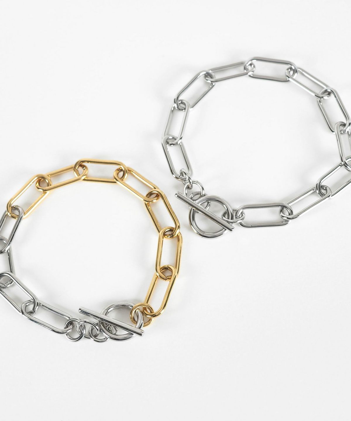 オーバルチェーンブレスレット【MUK lucenzio】