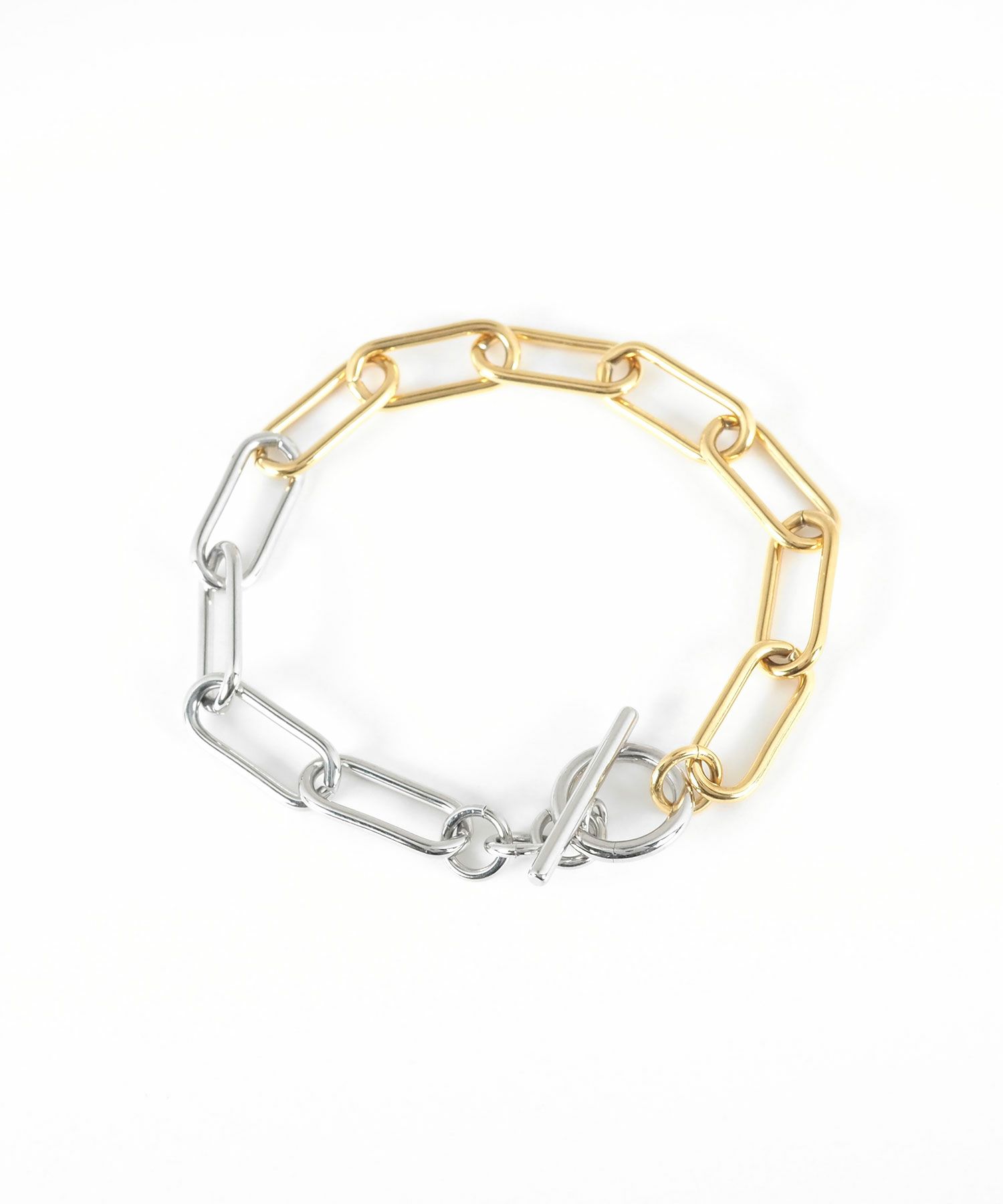 オーバルチェーンブレスレット【MUK lucenzio】