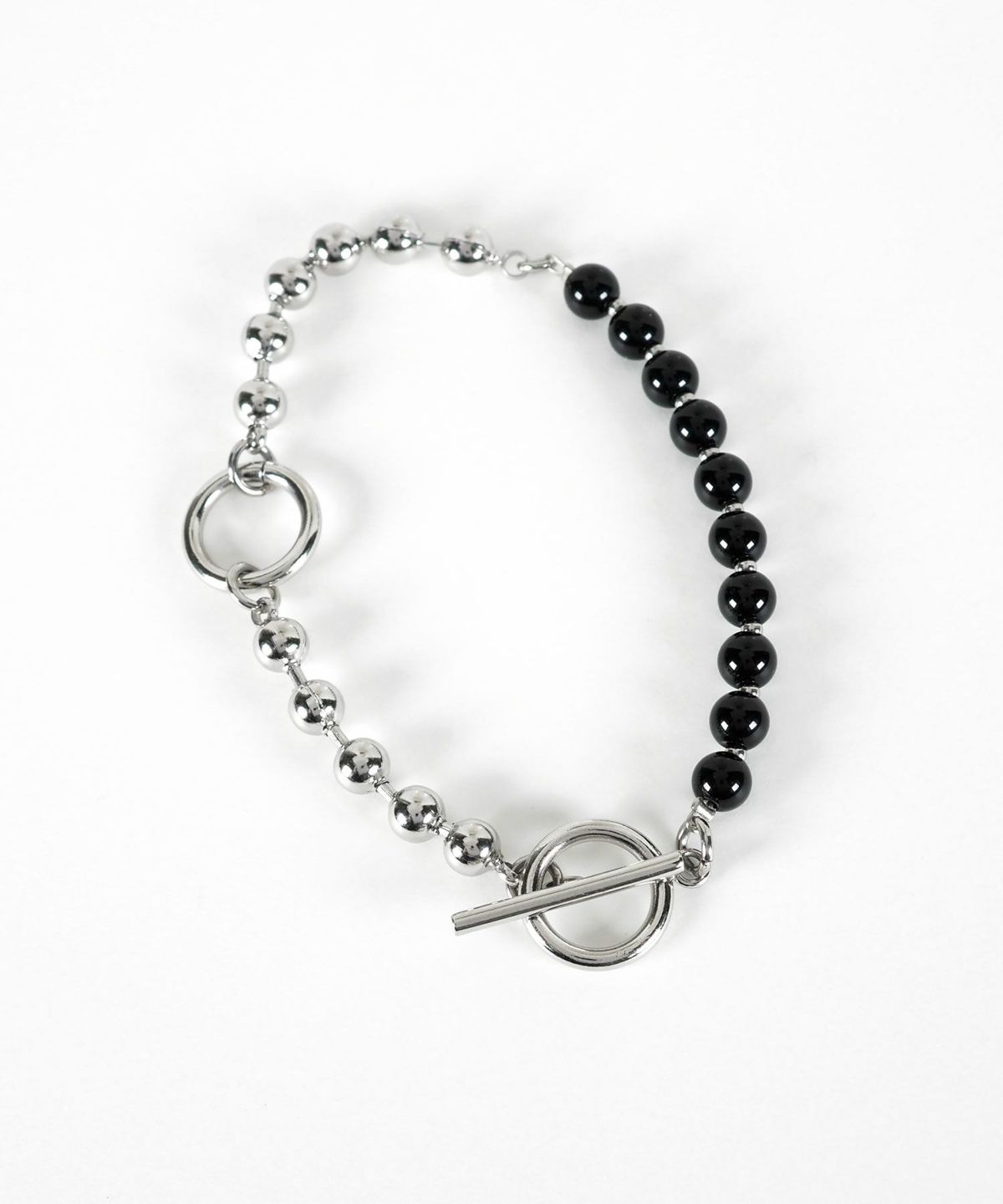 オニキス×ボールチェーンブレスレット【MUK lucenzio】