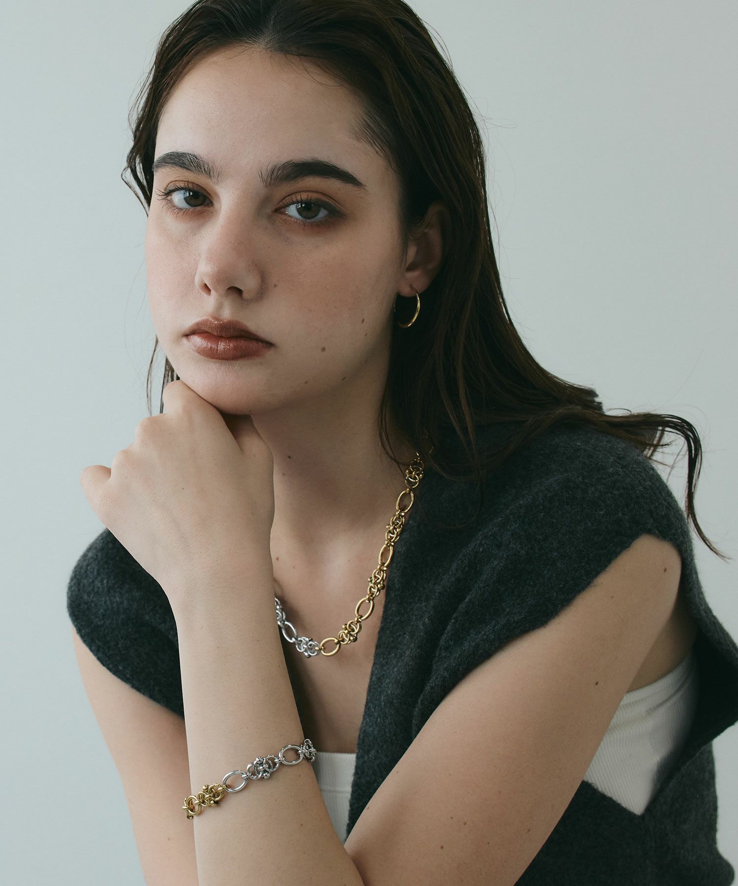 サークルチェーンブレスレット【MUK lucenzio】