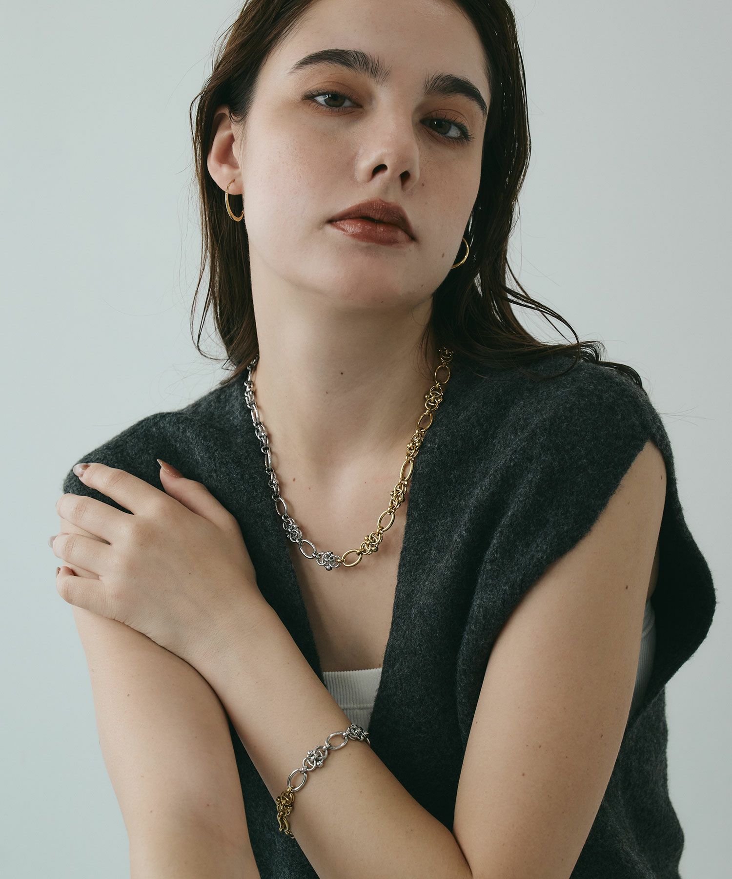 サークルチェーンブレスレット【MUK lucenzio】