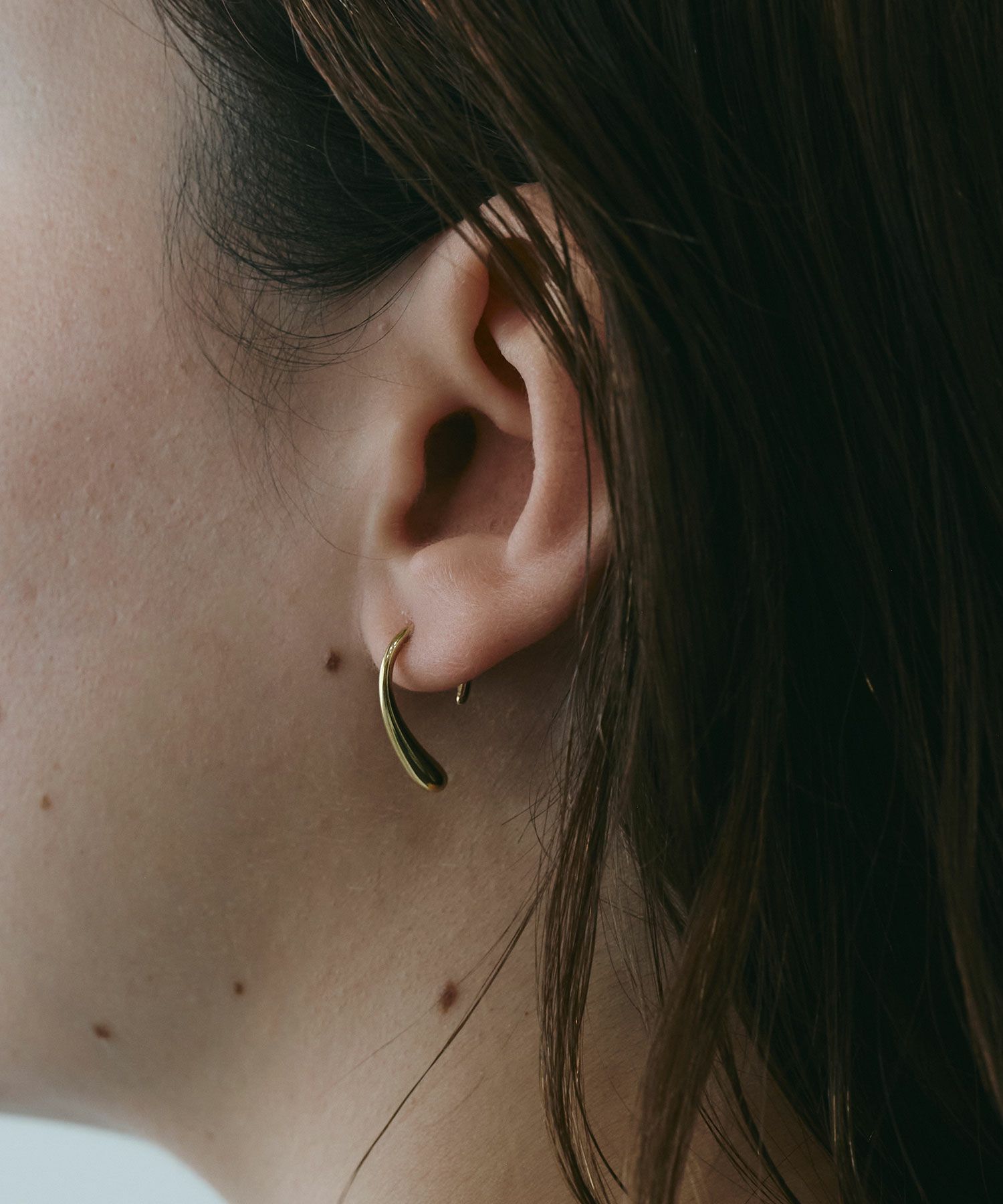 ミニドロップステンレスフックピアス【MUK lucenzio】