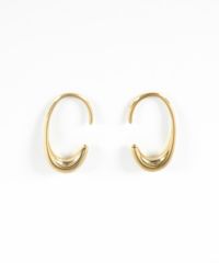 オーバルステンレスフックピアス【MUK lucenzio】