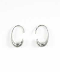 オーバルステンレスフックピアス【MUK lucenzio】