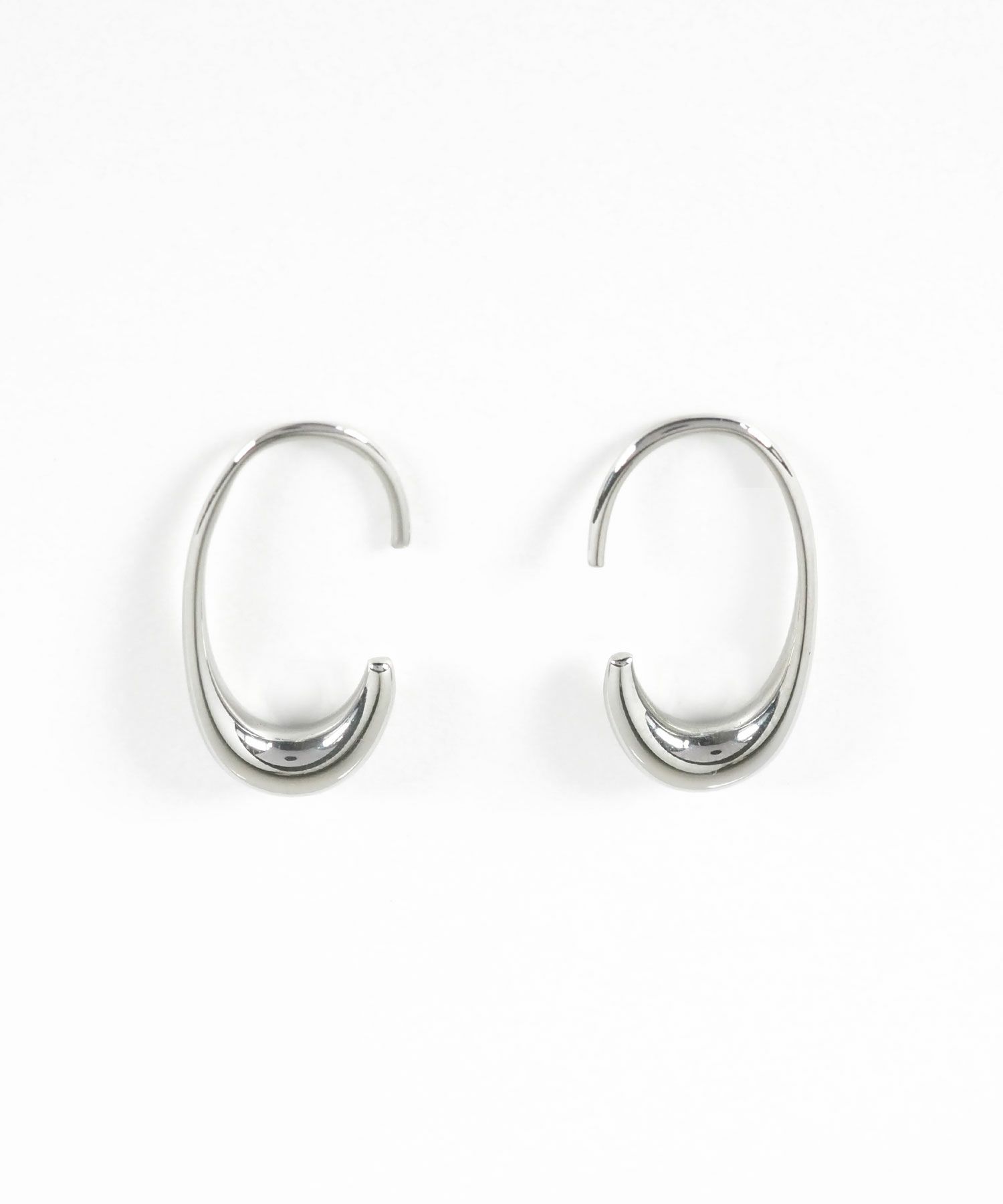 オーバルステンレスフックピアス【MUK lucenzio】