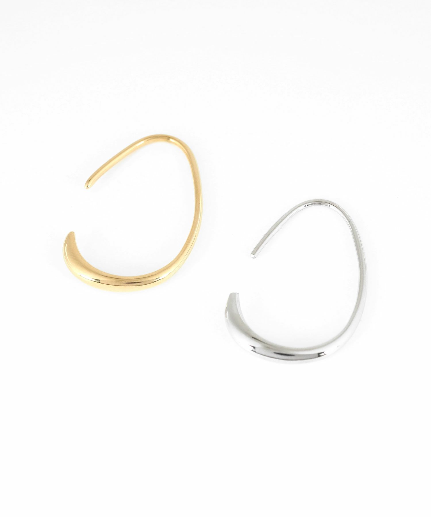 ドロップフープステンレスフックピアス【MUK lucenzio】