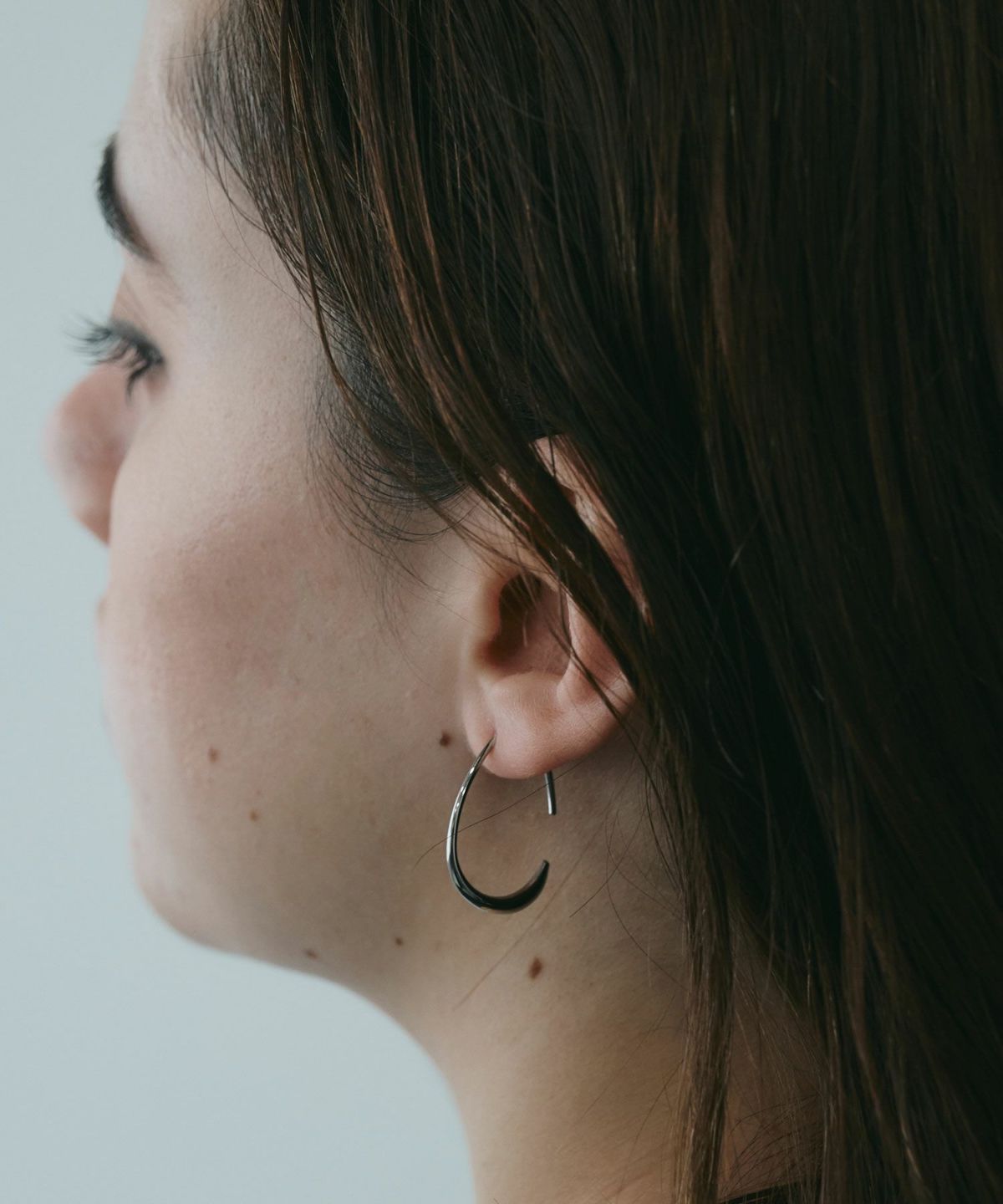 ドロップフープステンレスフックピアス【MUK lucenzio】