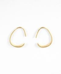 ドロップフープステンレスフックピアス【MUK lucenzio】