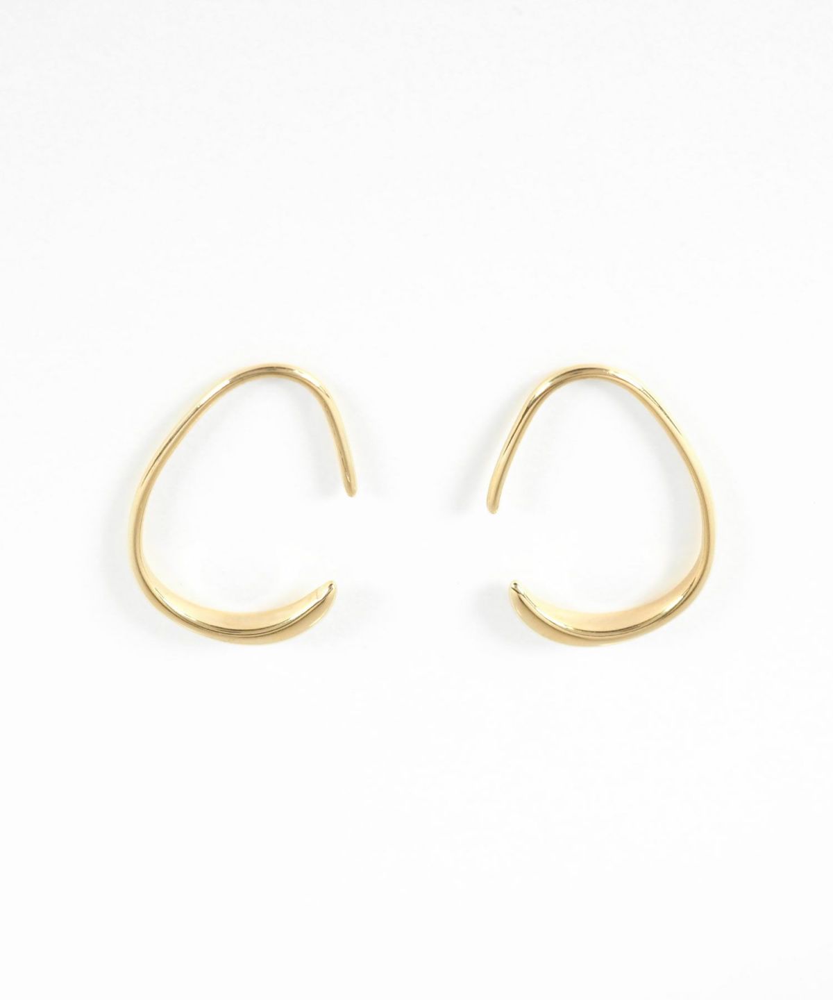 ドロップフープステンレスフックピアス【MUK lucenzio】