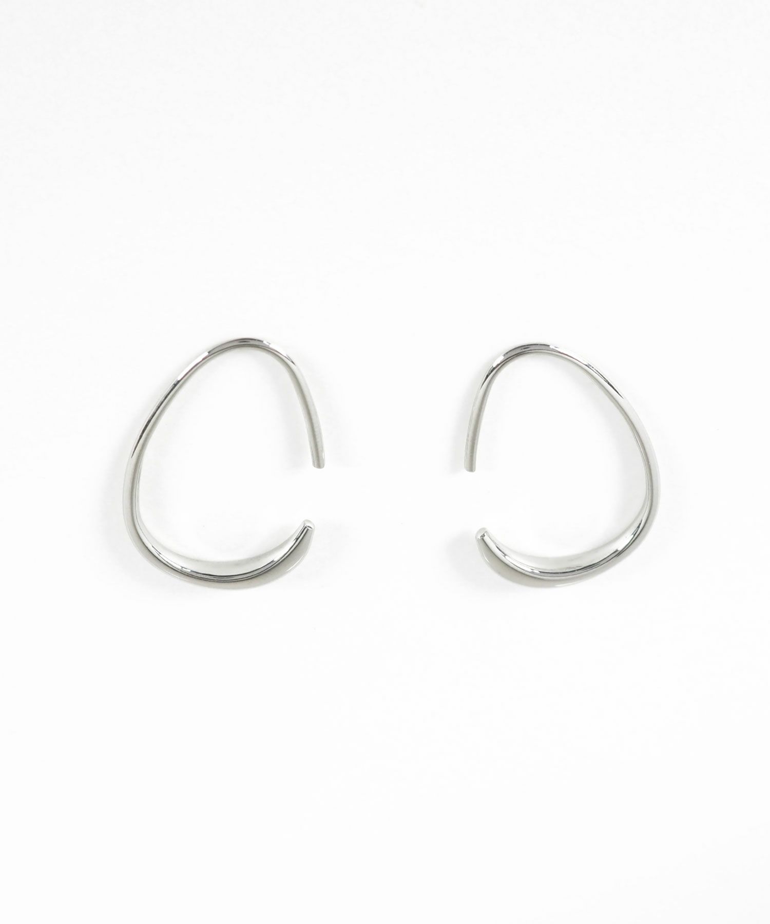 ドロップフープステンレスフックピアス【MUK lucenzio】