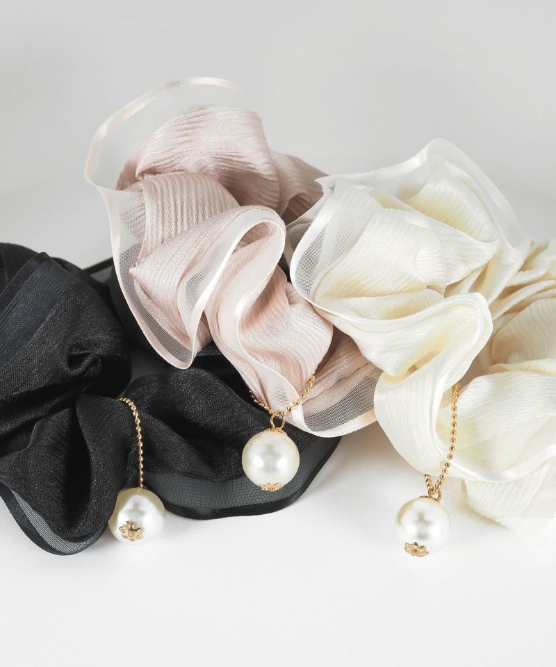 パールチャーム付きシュシュ | 【公式】MUK ONLINE SHOP｜人気