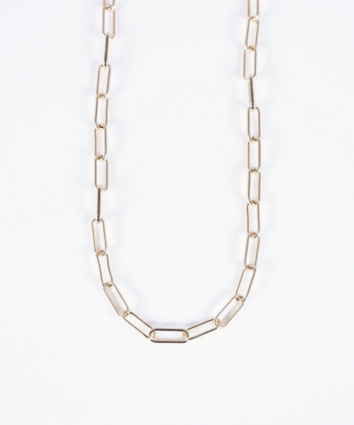 ペーパークリップチェーンネックレス【JUNO Plus】