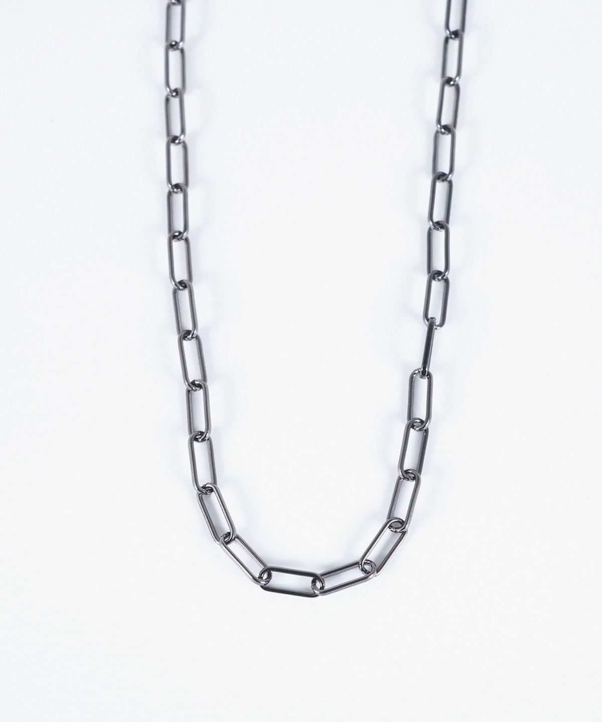 ペーパークリップチェーンネックレス