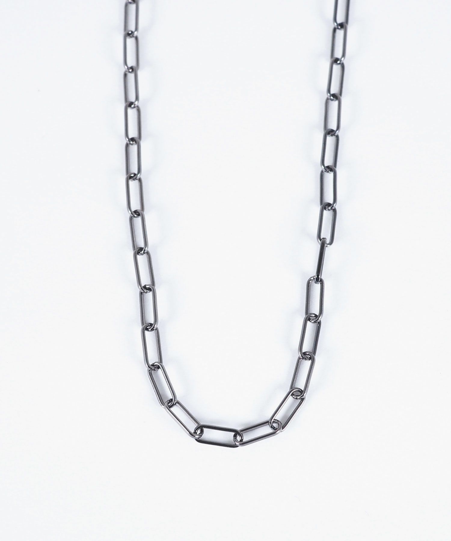 ペーパークリップチェーンネックレス