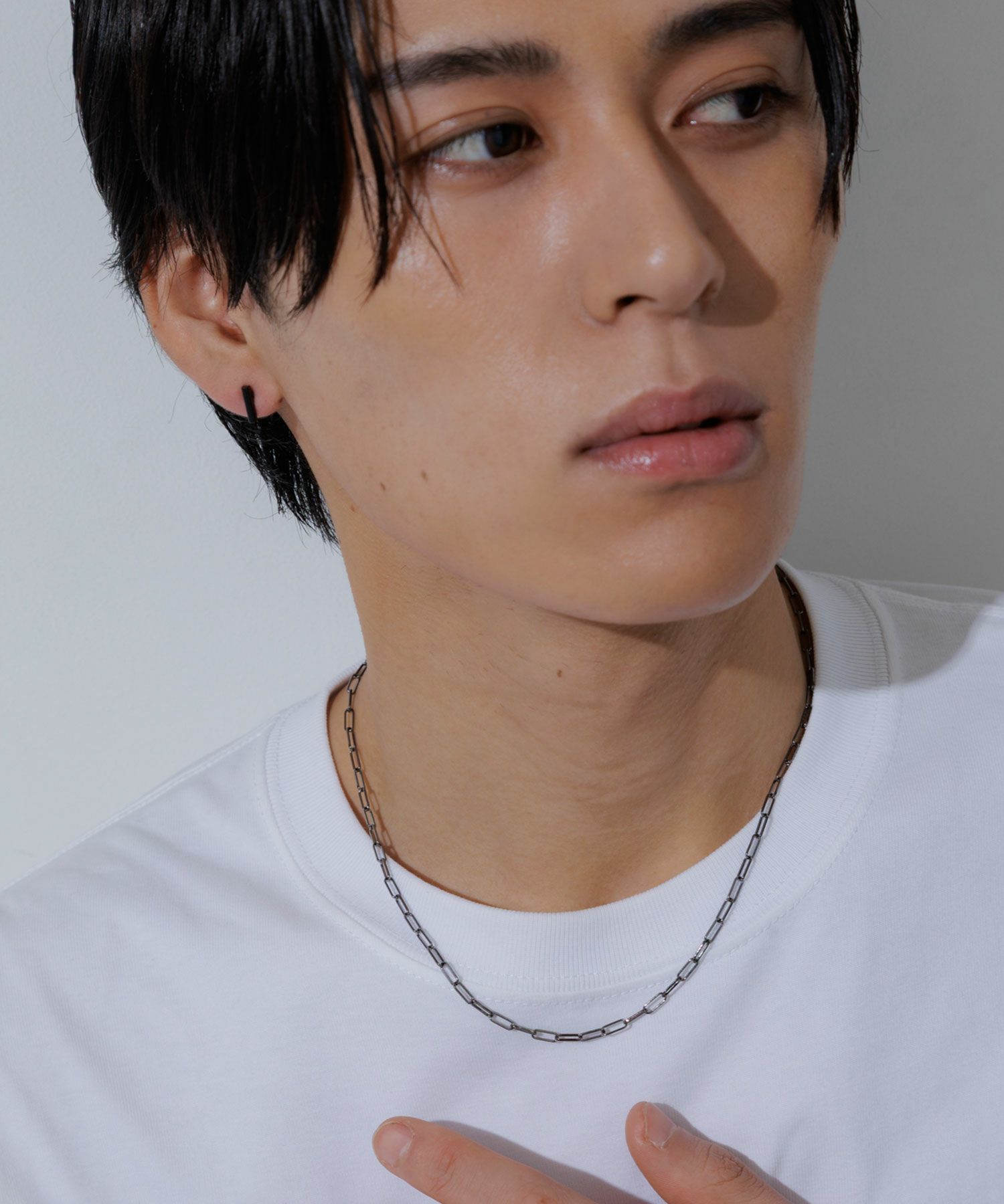 ペーパークリップチェーンネックレス【JUNO Plus】