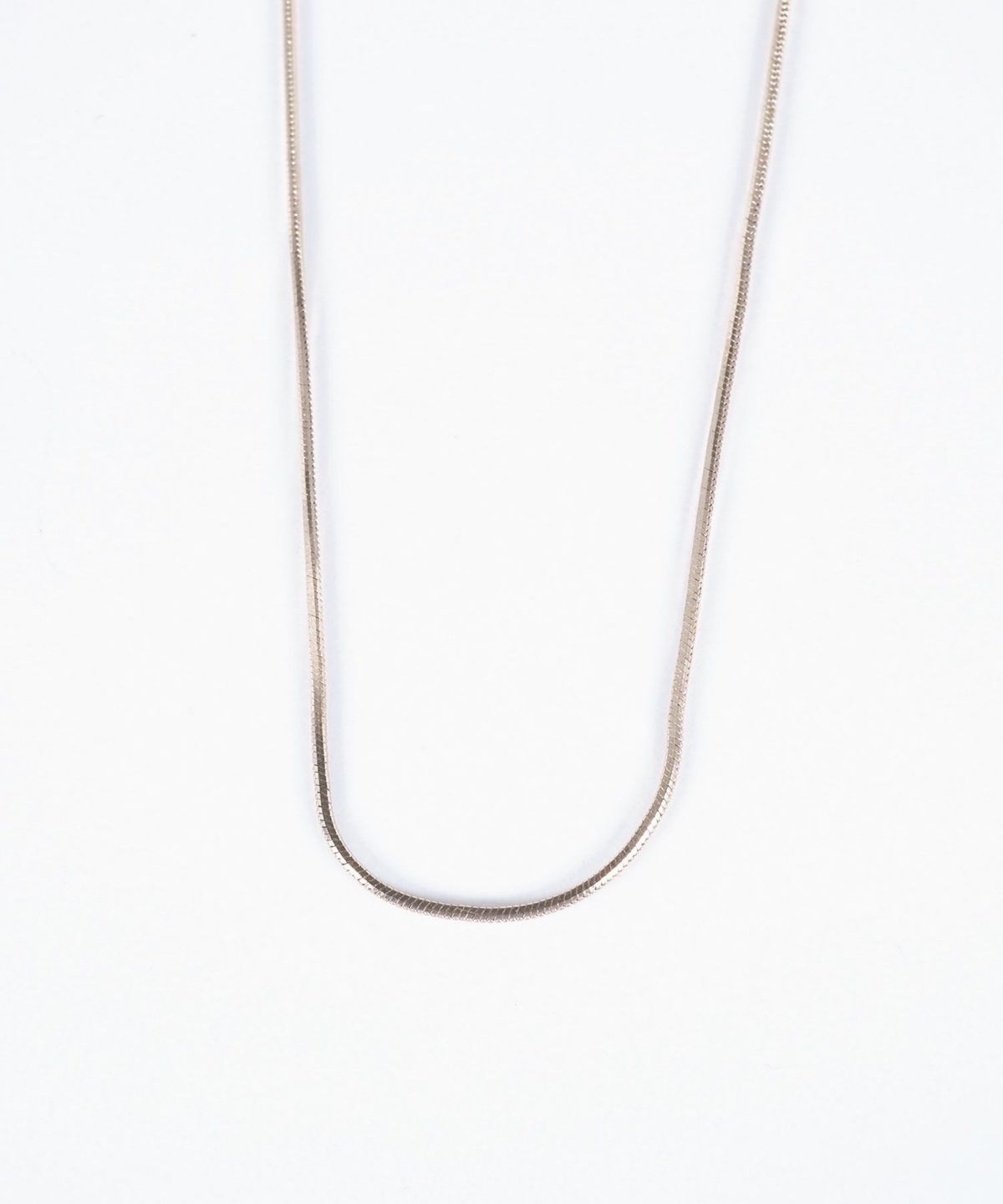 スネークスリムネックレス