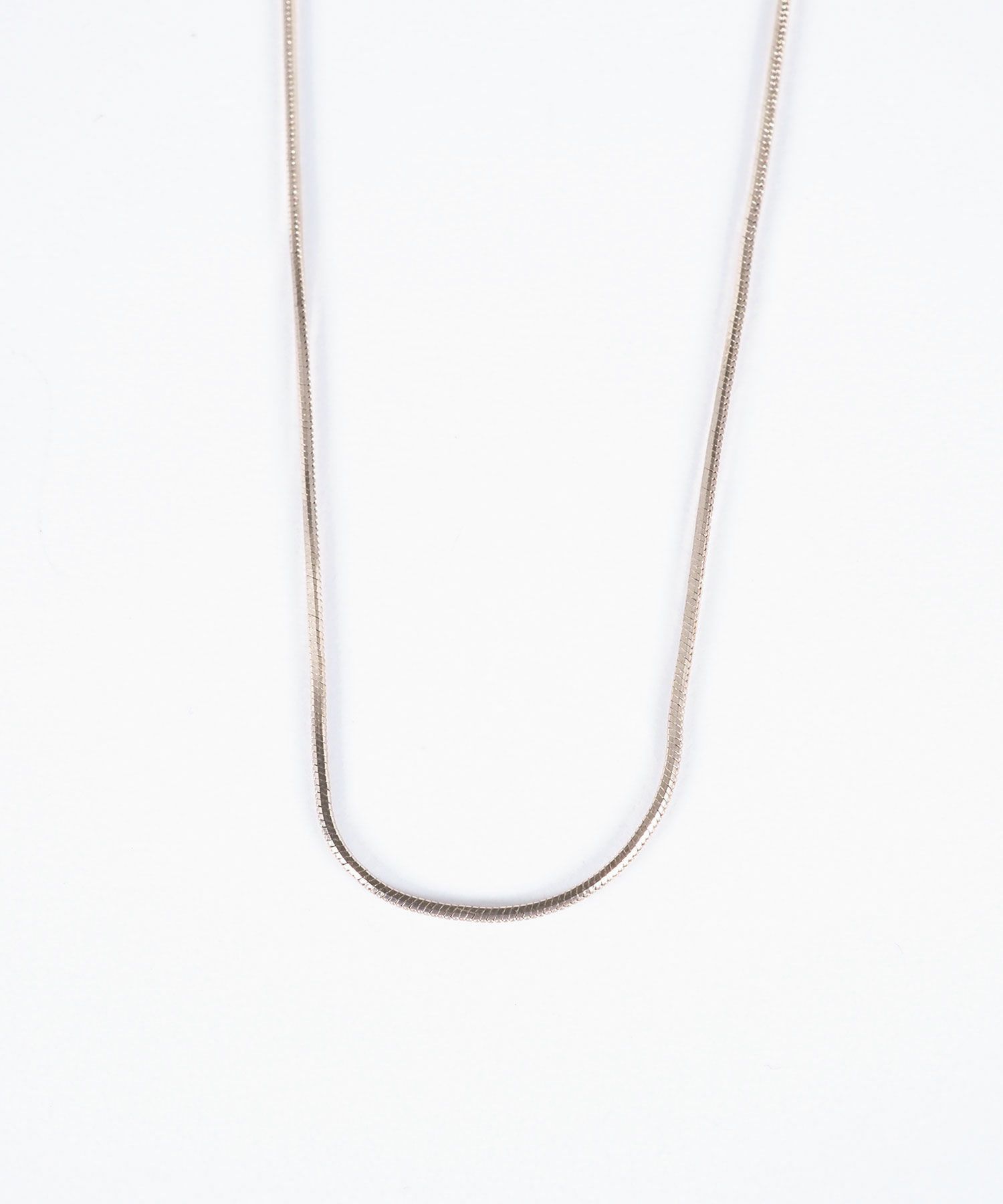 スネークスリムネックレス