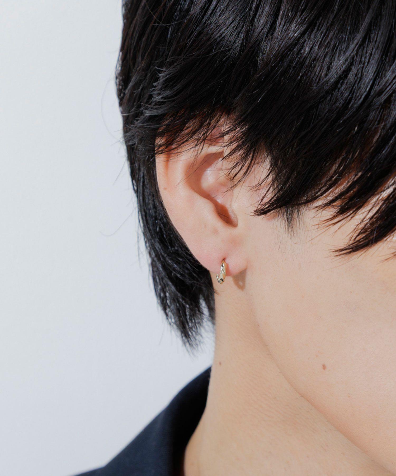 ツイストワンタッチステンレスポストピアス