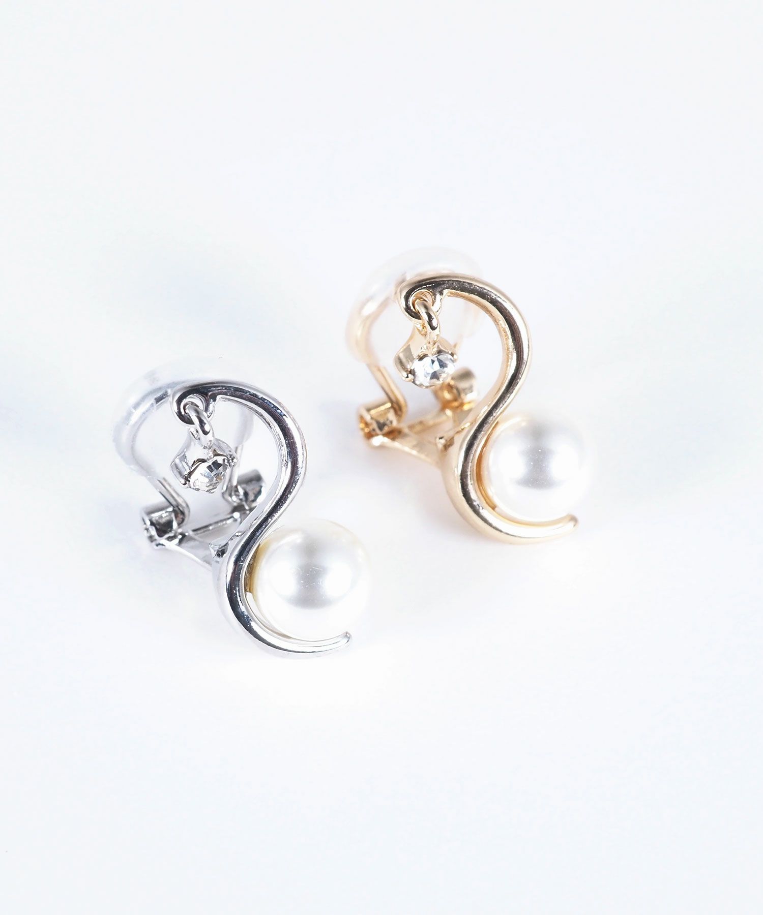 グレースSラインクリップイヤリング