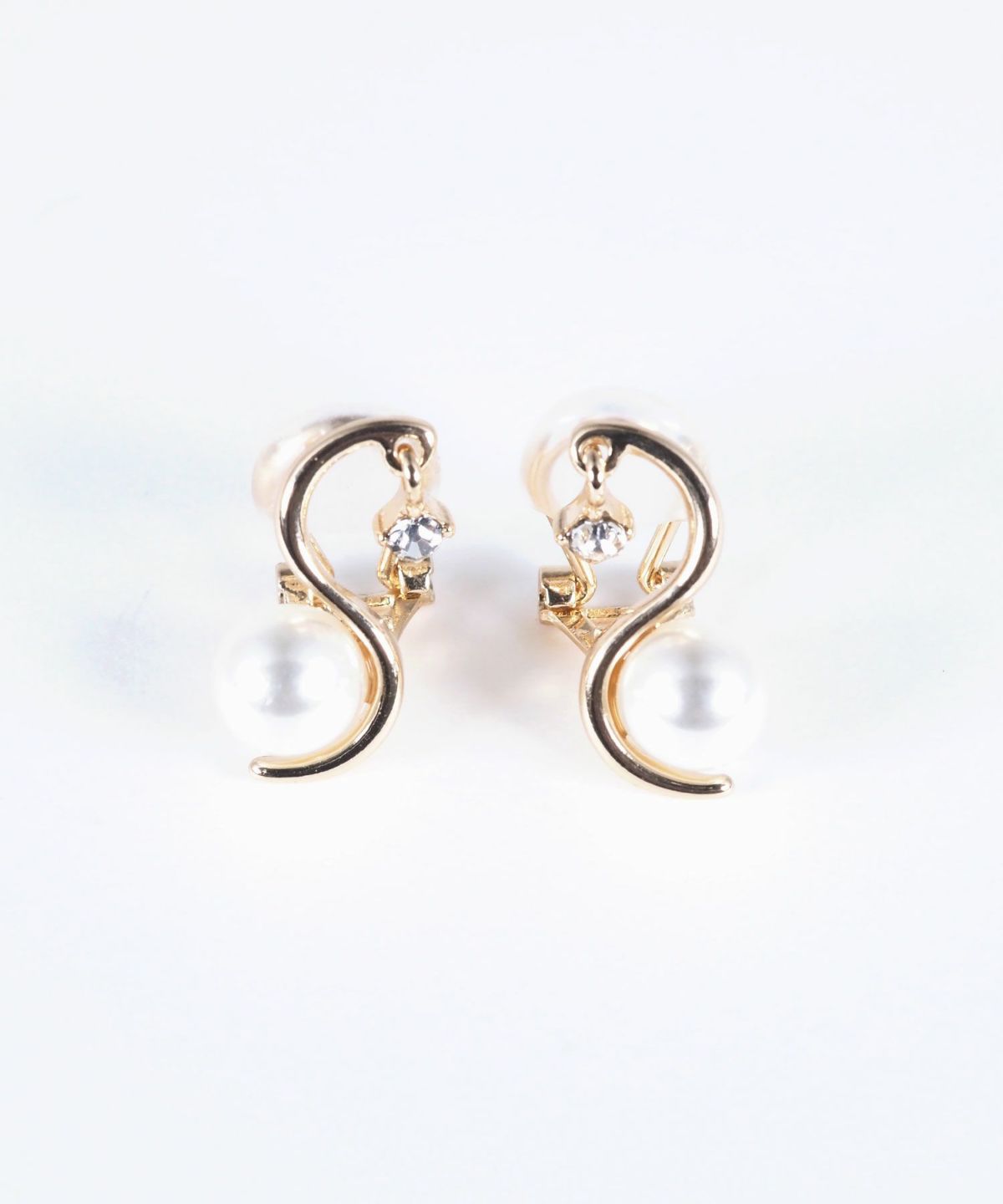 グレースSラインクリップイヤリング