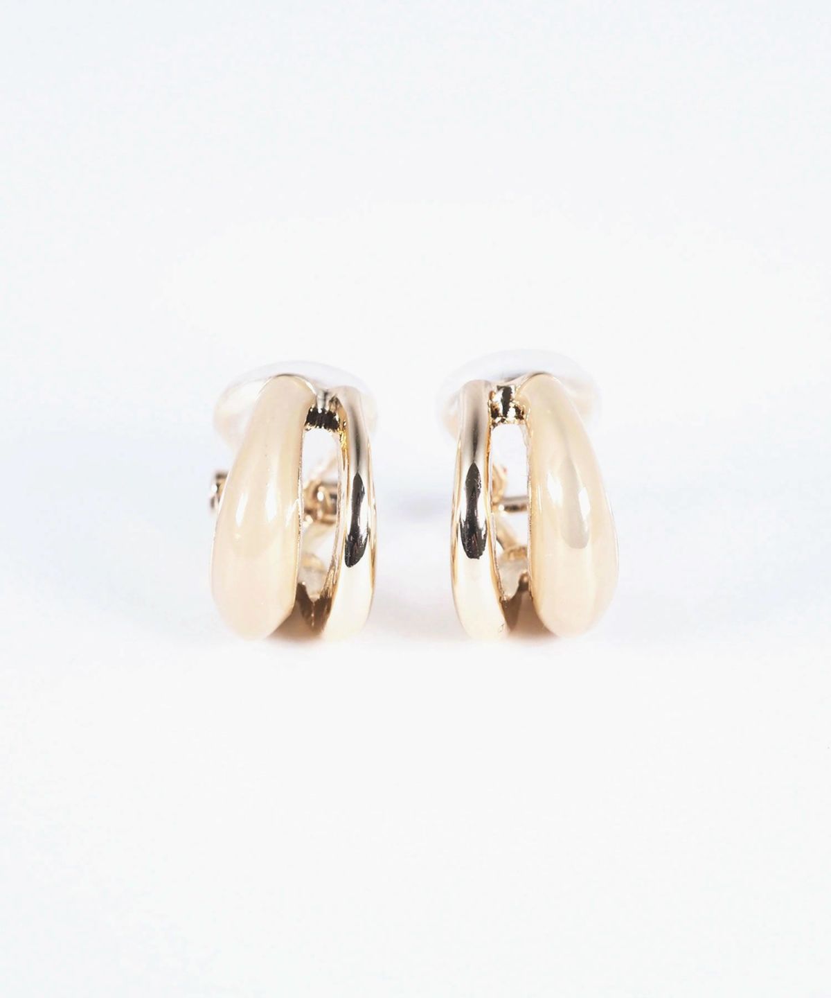 ルーチェメタルクリップイヤリング