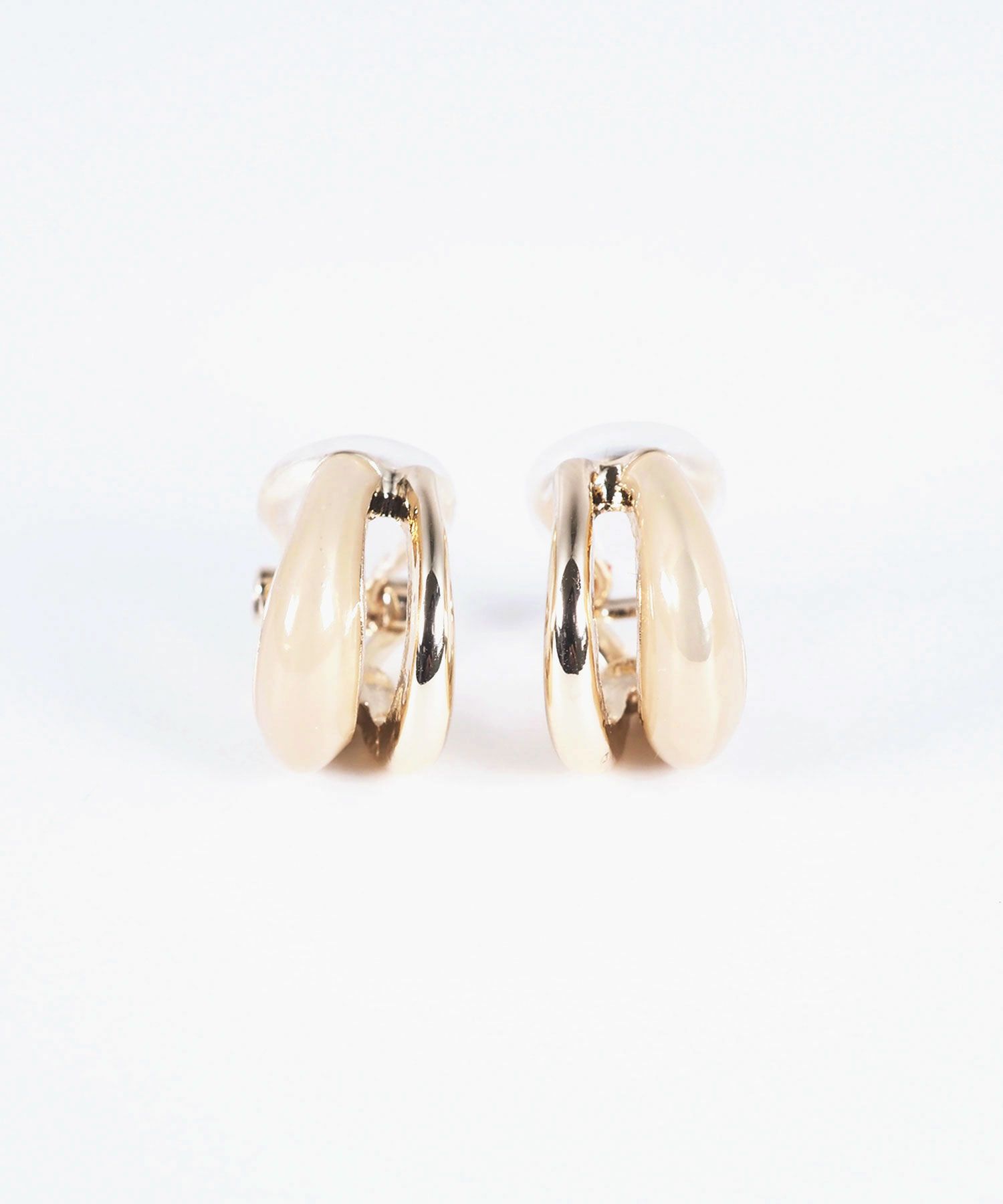 ルーチェメタルクリップイヤリング