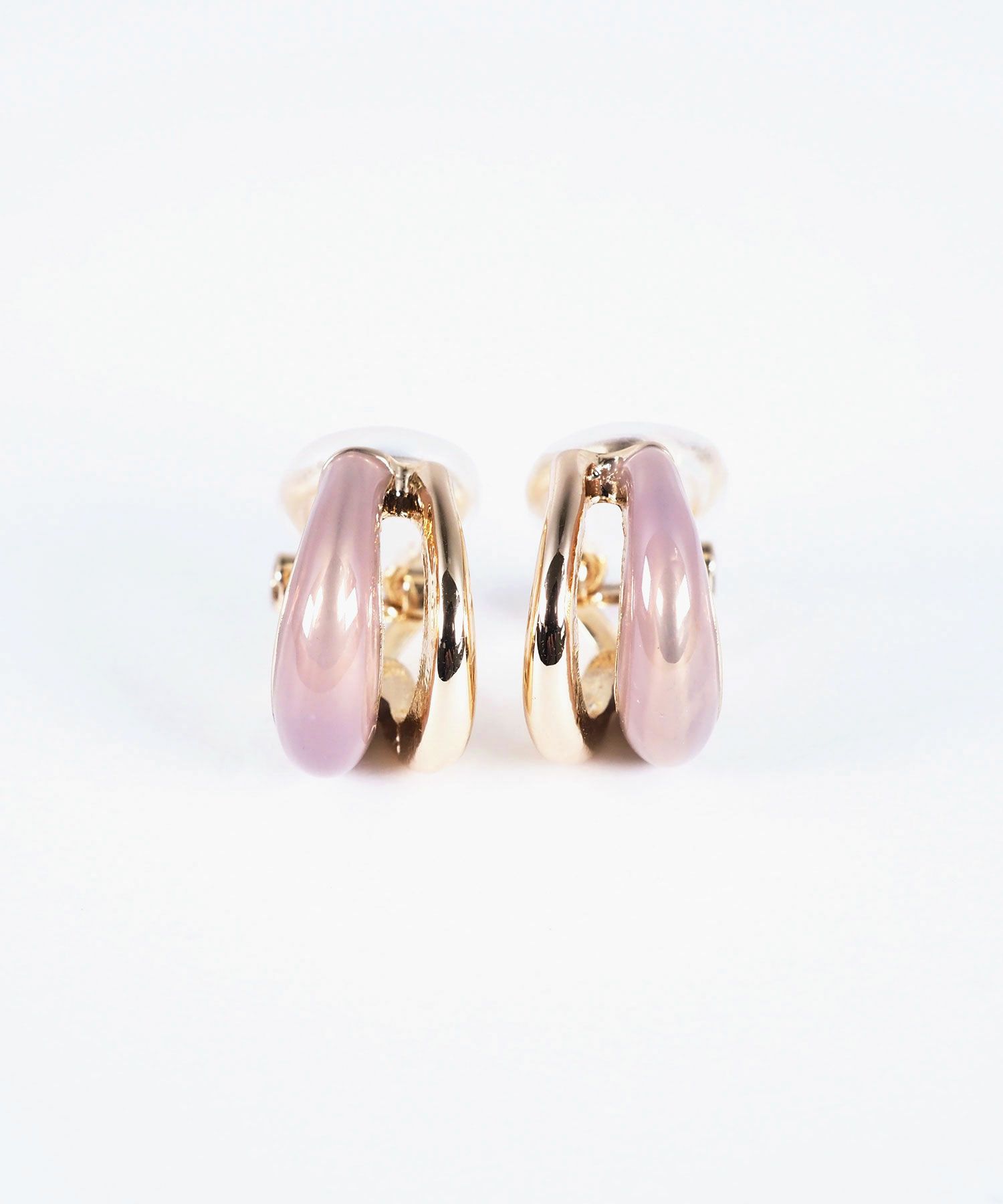 ルーチェメタルクリップイヤリング