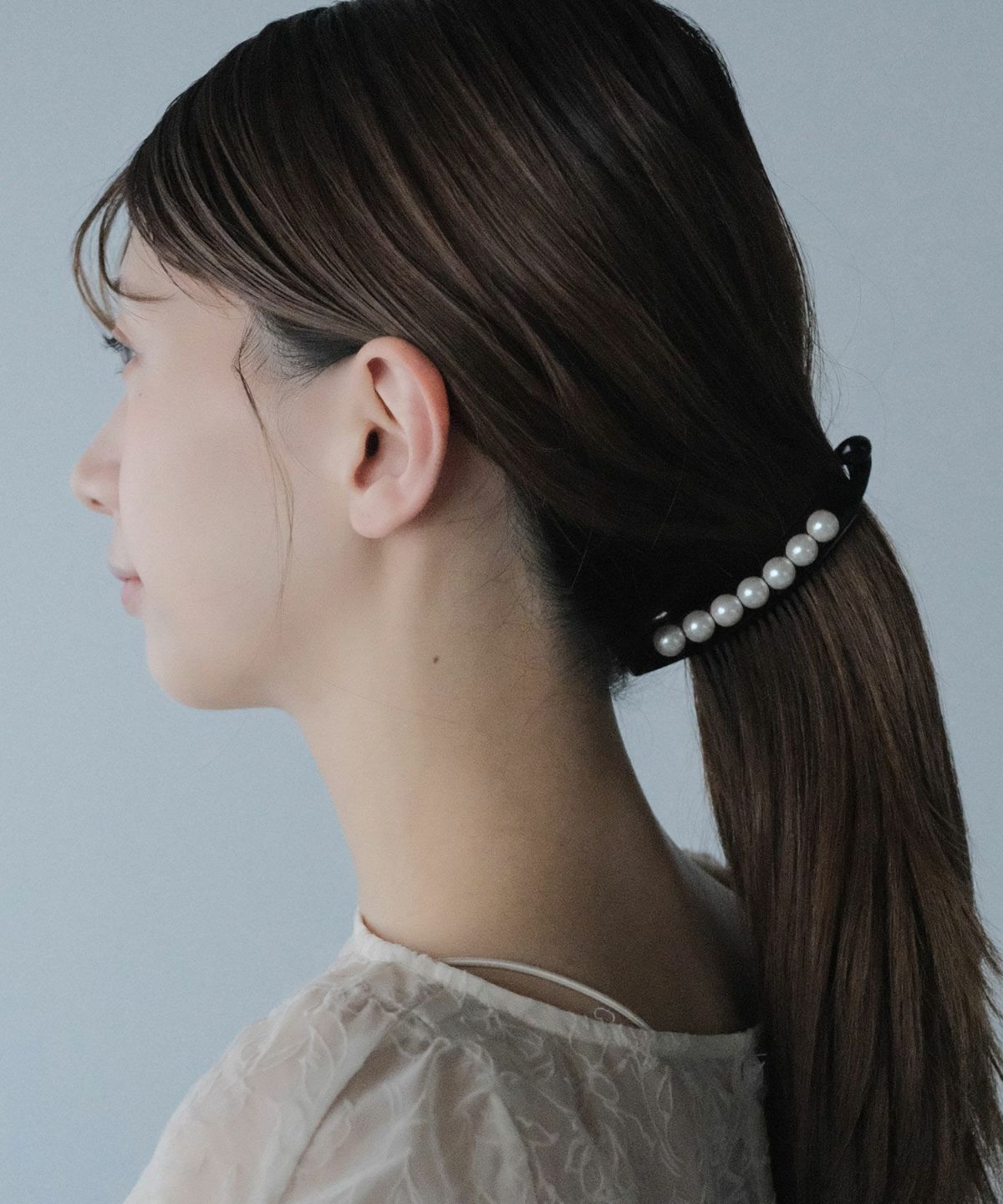 パールラインバナナクリップ【JUNO PREMIUM】