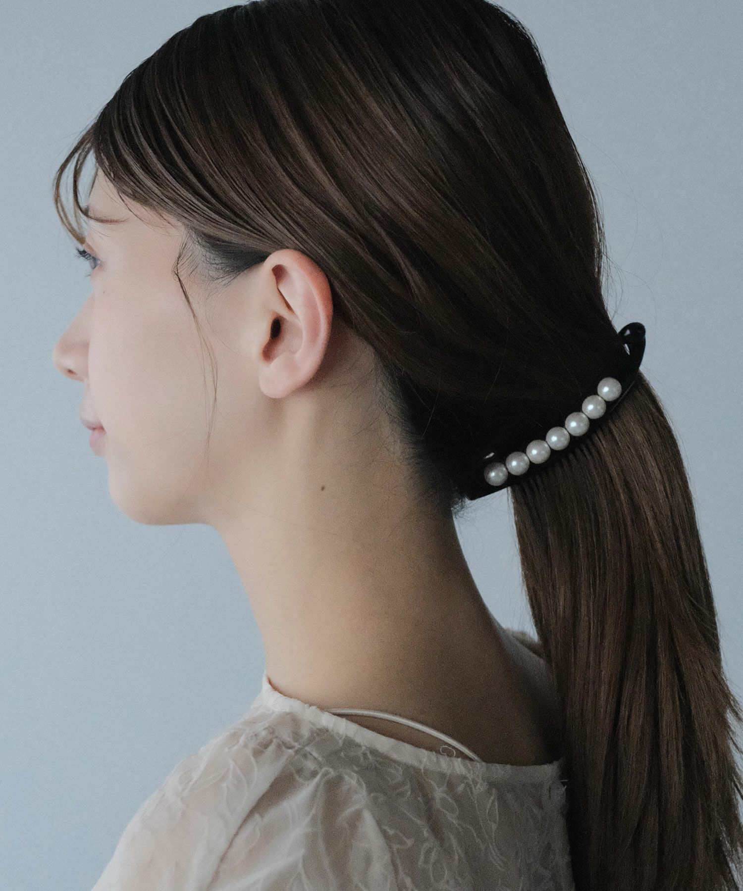 パールラインバナナクリップ【JUNO PREMIUM】