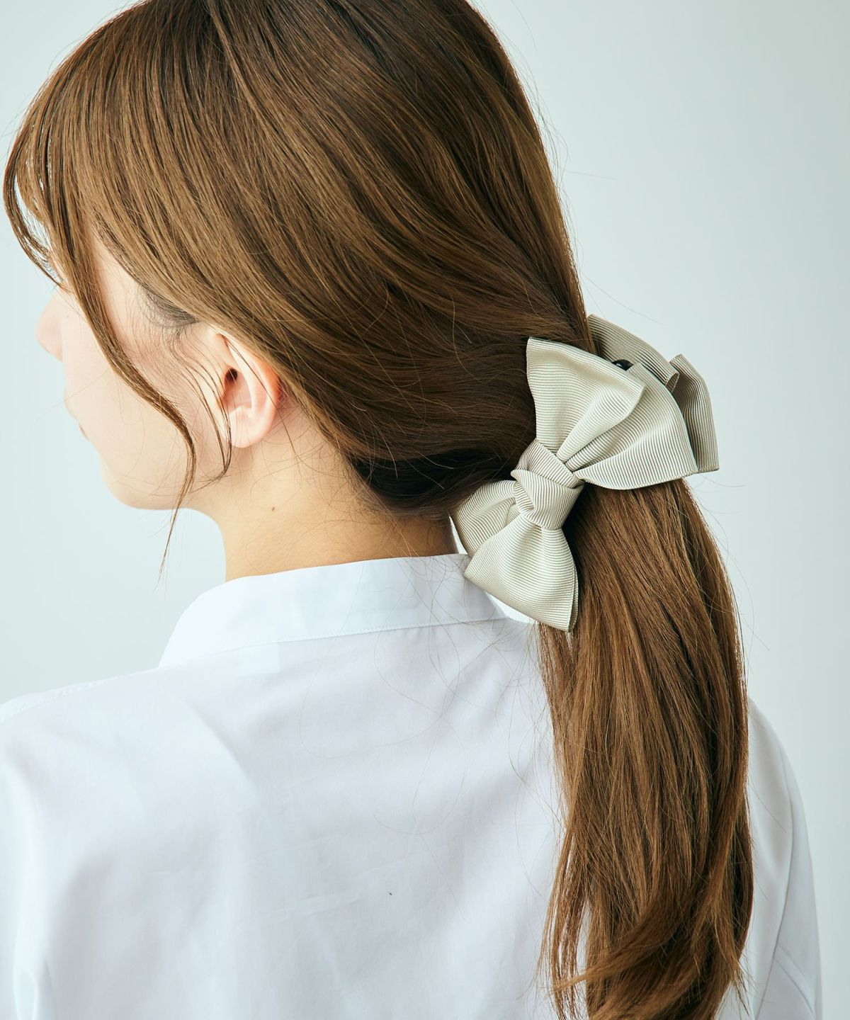 グログランリボンバナナクリップ【JUNO PREMIUM】