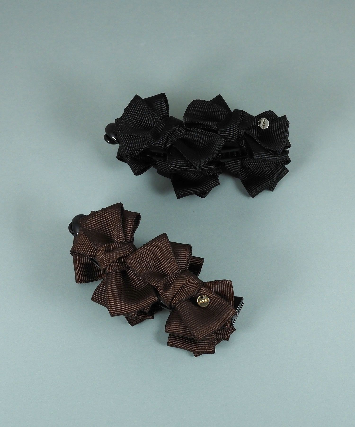 グログランミニリボンバナナクリップ【JUNO PREMIUM】