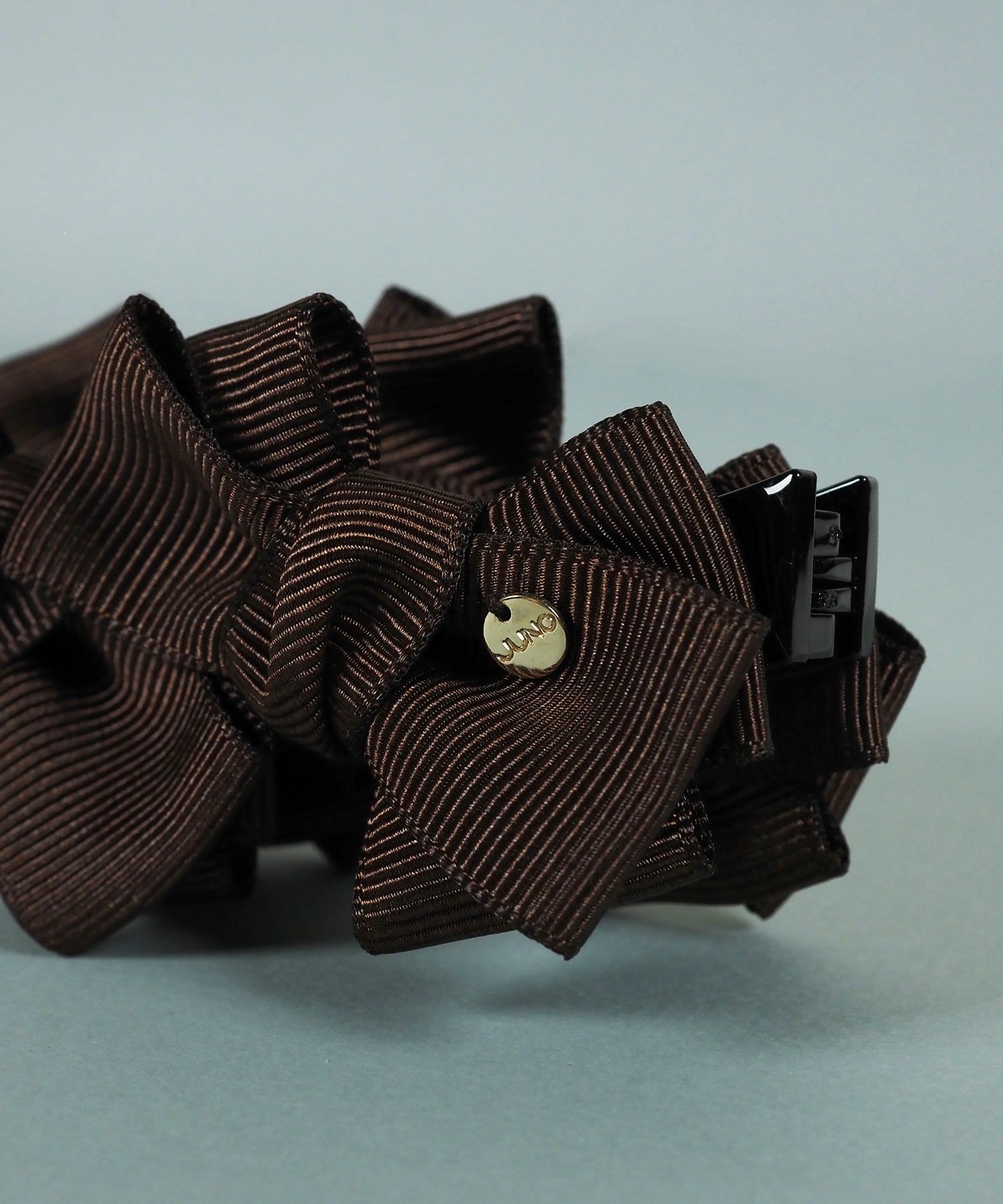 グログランミニリボンバナナクリップ【JUNO PREMIUM】