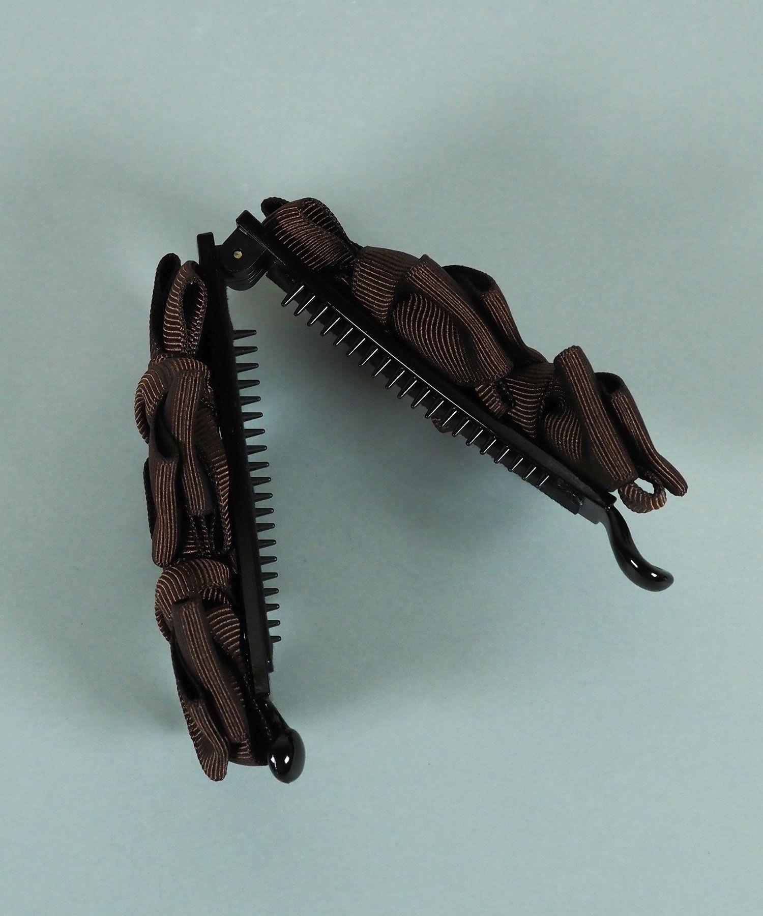 グログランミニリボンバナナクリップ【JUNO PREMIUM】