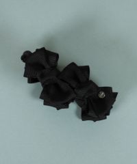 グログランミニリボンバナナクリップ【JUNO PREMIUM】