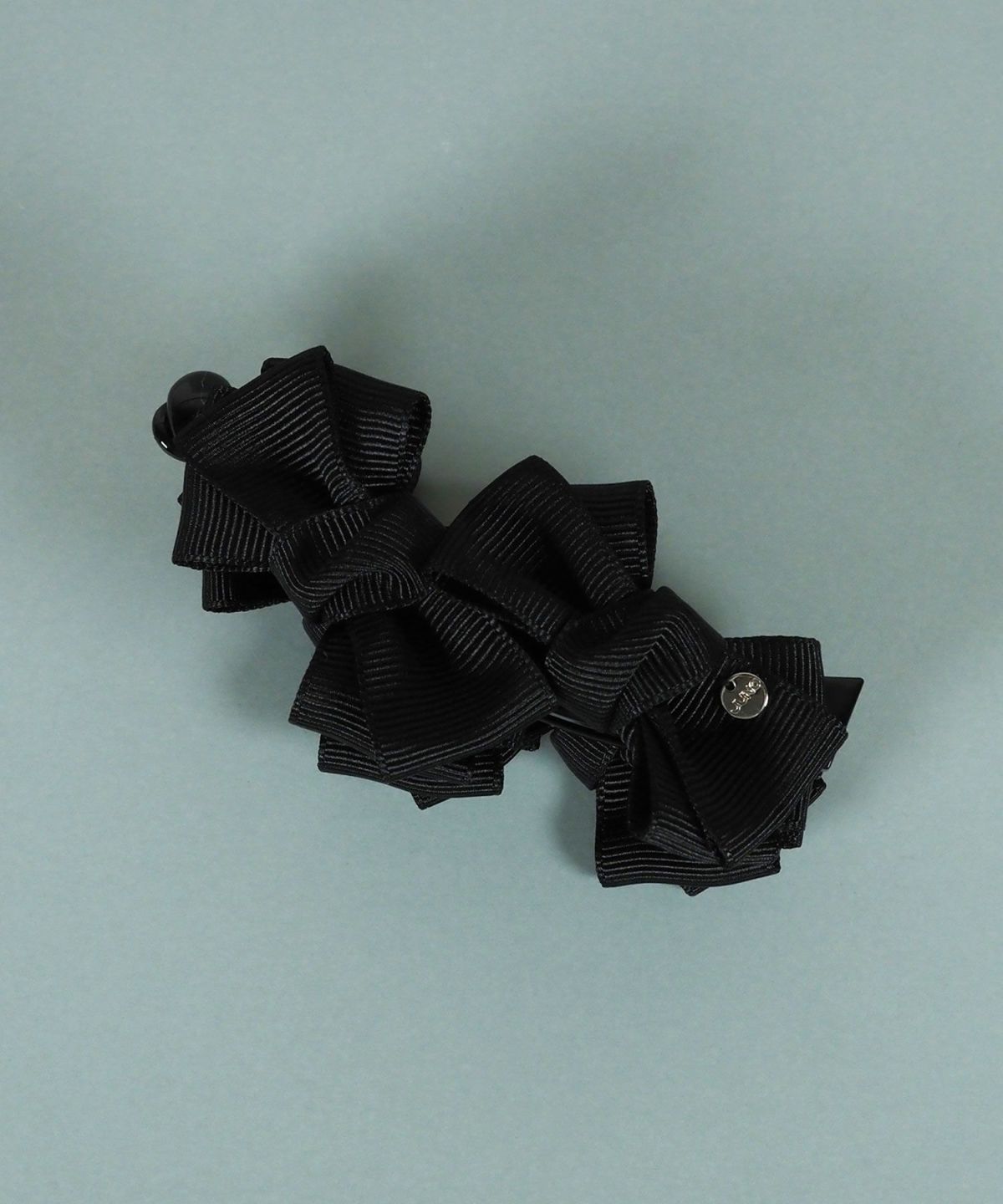 グログランミニリボンバナナクリップ【JUNO PREMIUM】