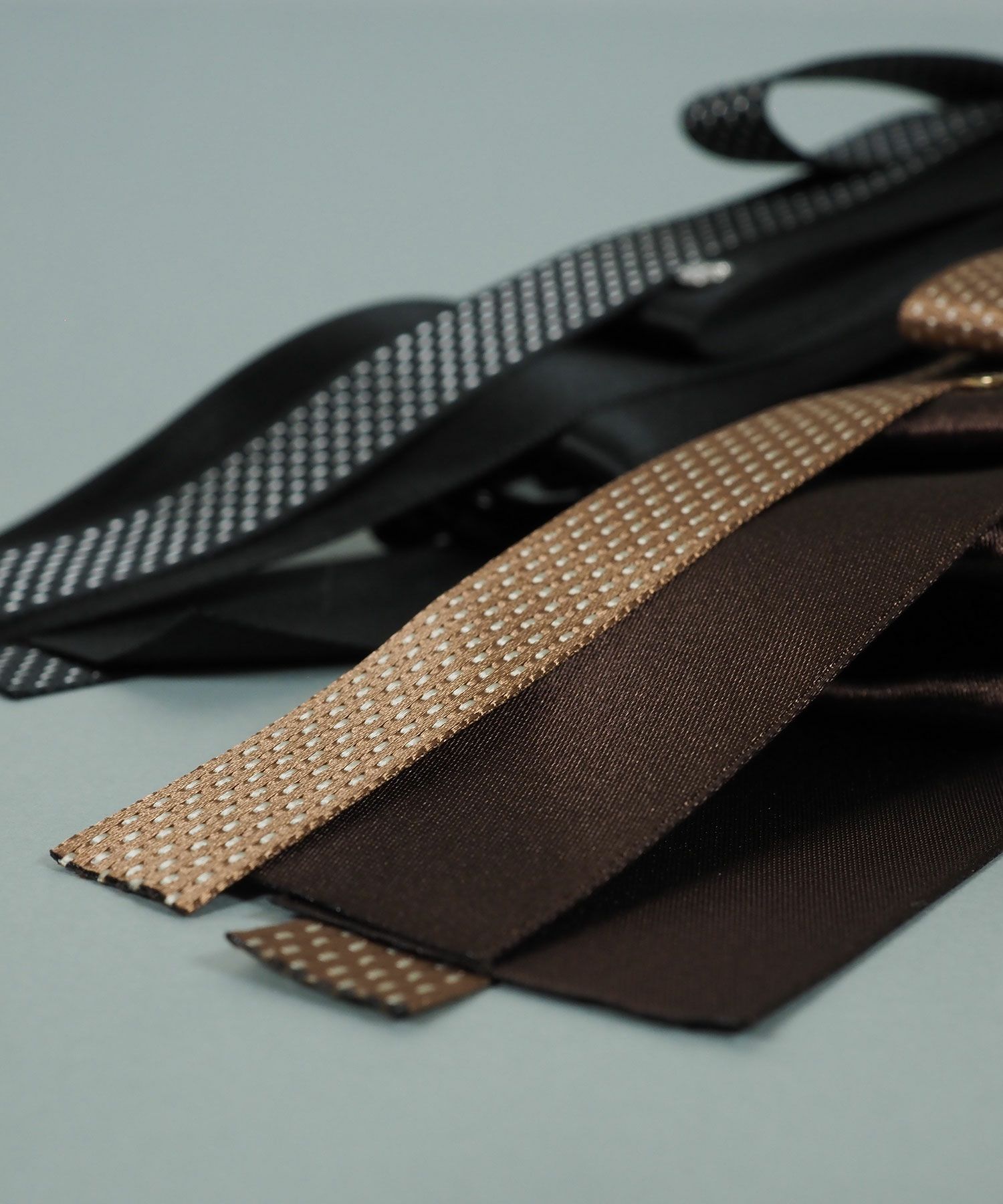 サテンロングリボンバナナクリップ【JUNO PREMIUM】