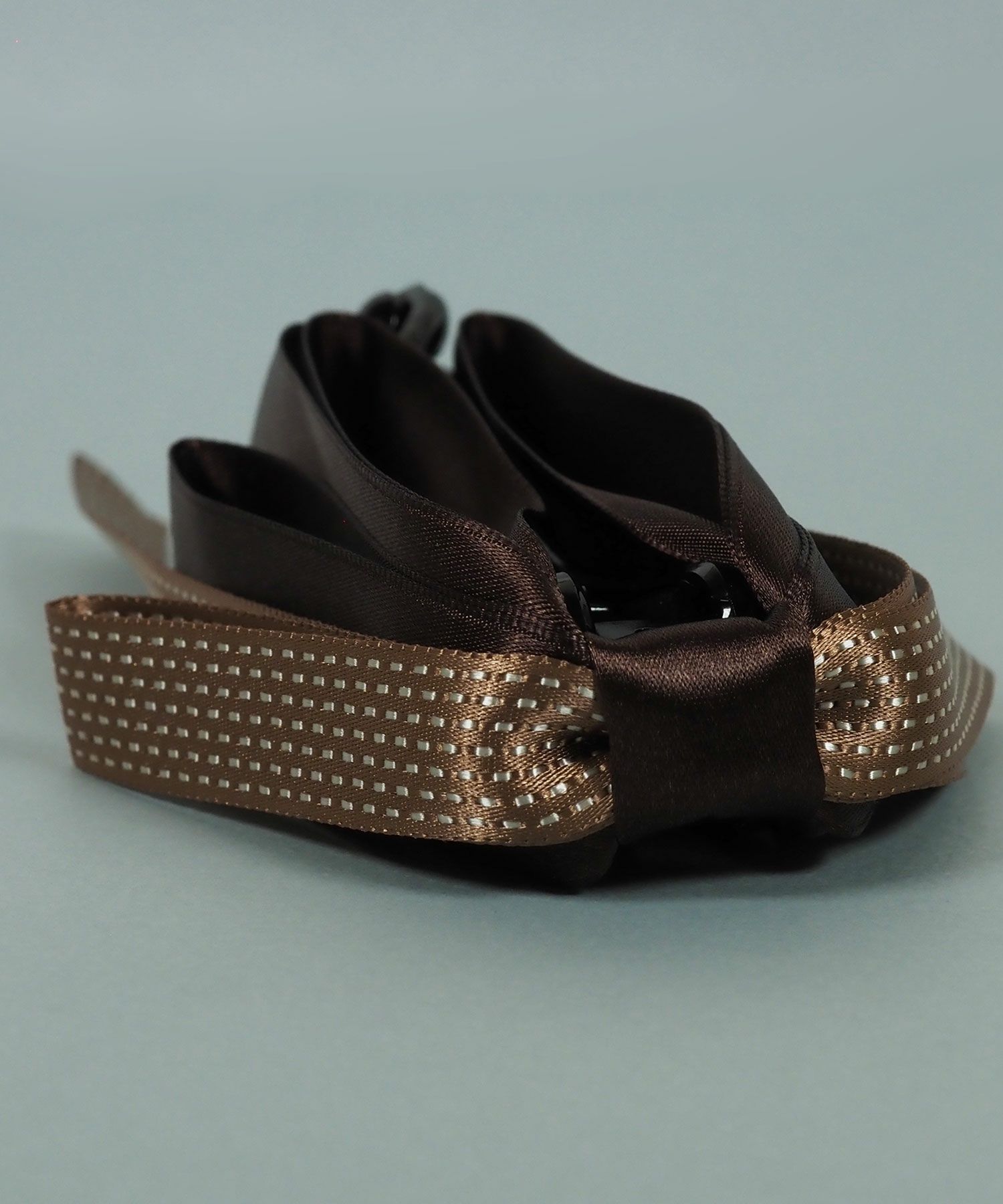 サテンロングリボンバナナクリップ【JUNO PREMIUM】