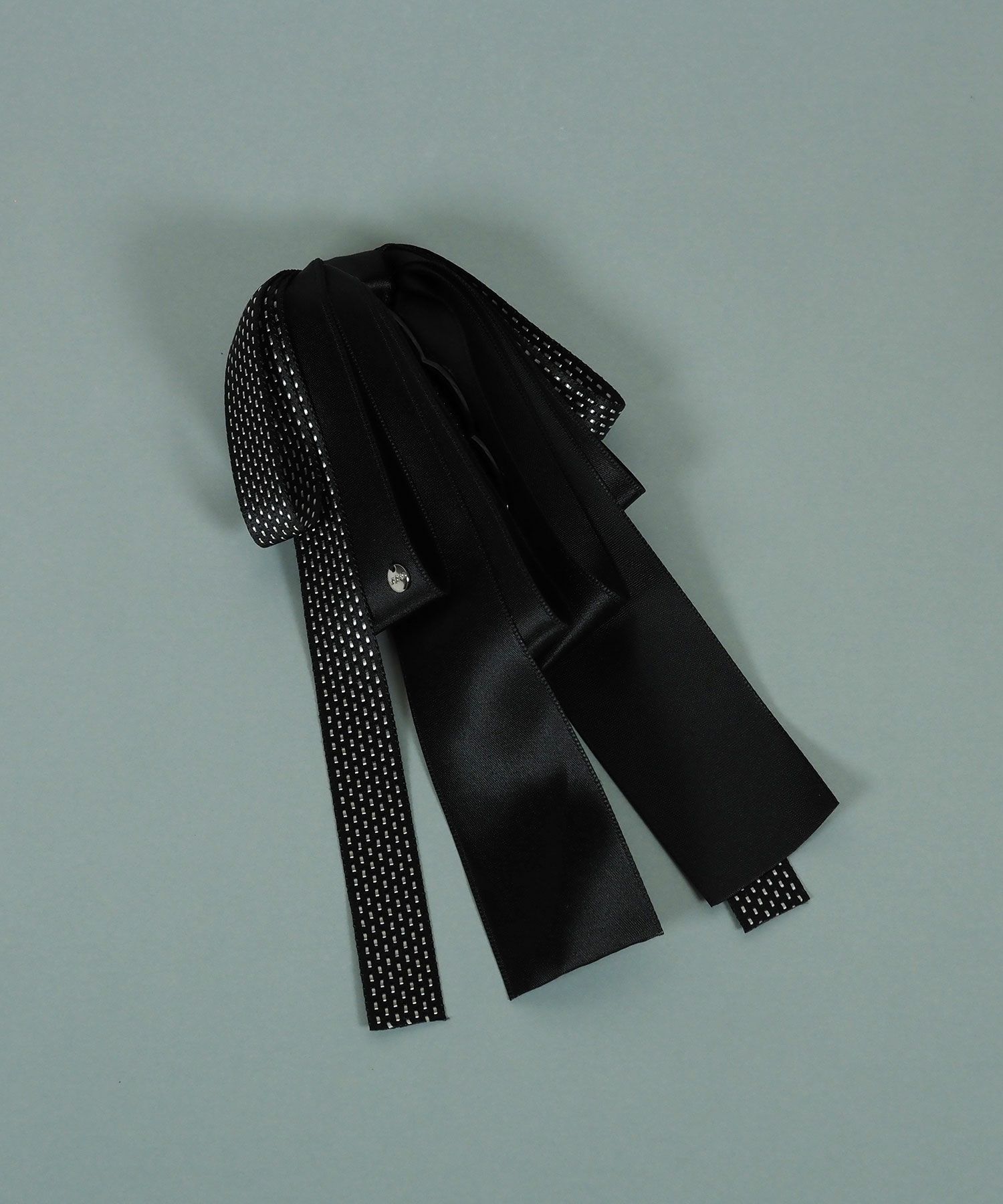 サテンロングリボンバナナクリップ【JUNO PREMIUM】