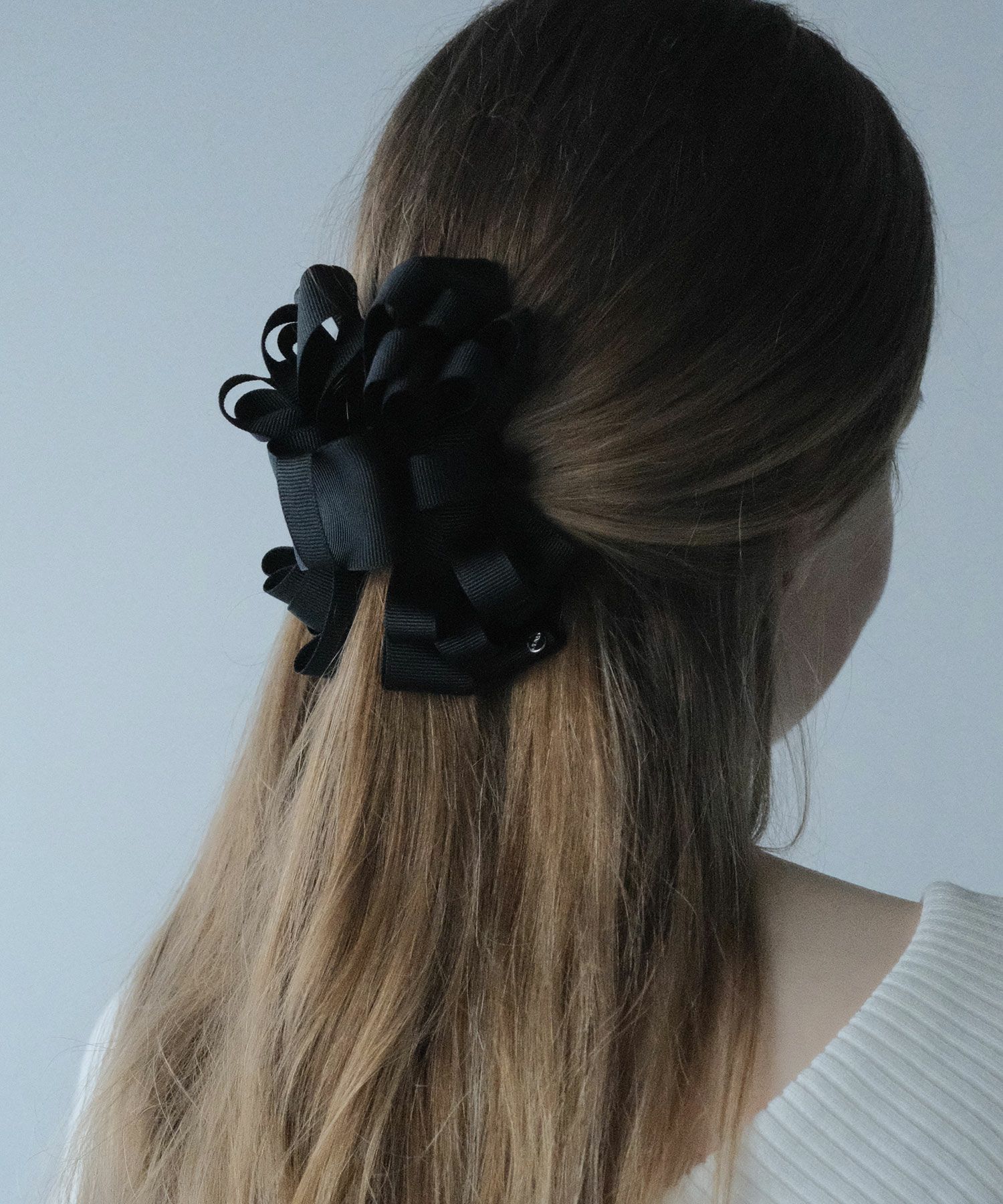 グログランリボンバンスクリップ【JUNO PREMIUM】