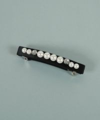 パールビジューラインバレッタ【JUNO PREMIUM】