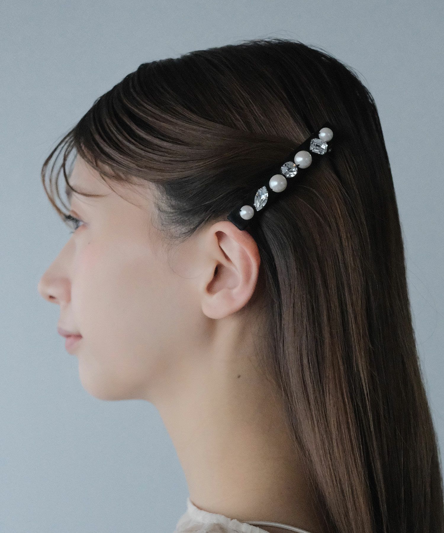 パールビジューバレッタ【JUNO PREMIUM】