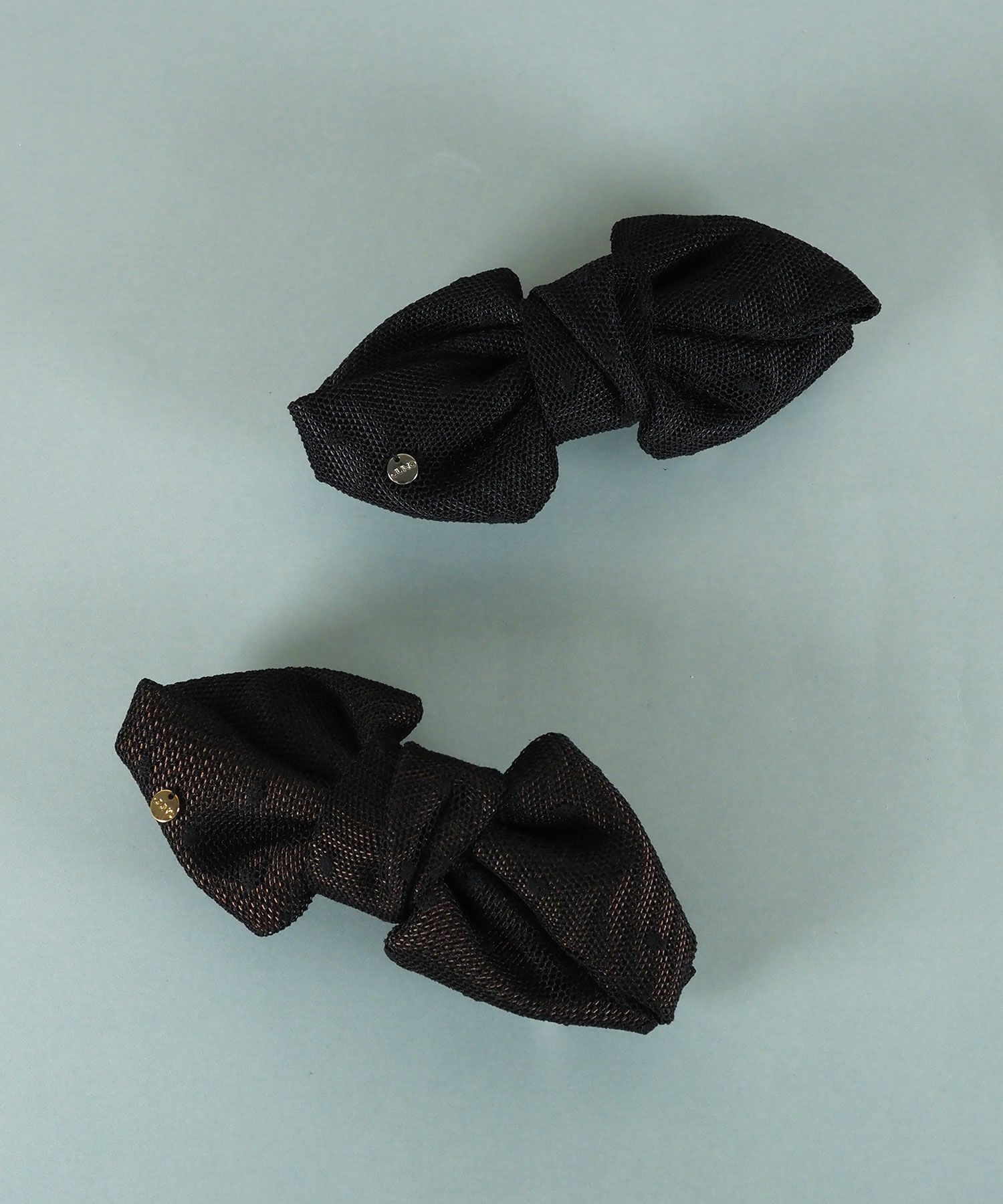 ドットチュールリボンバレッタ【JUNO PREMIUM】