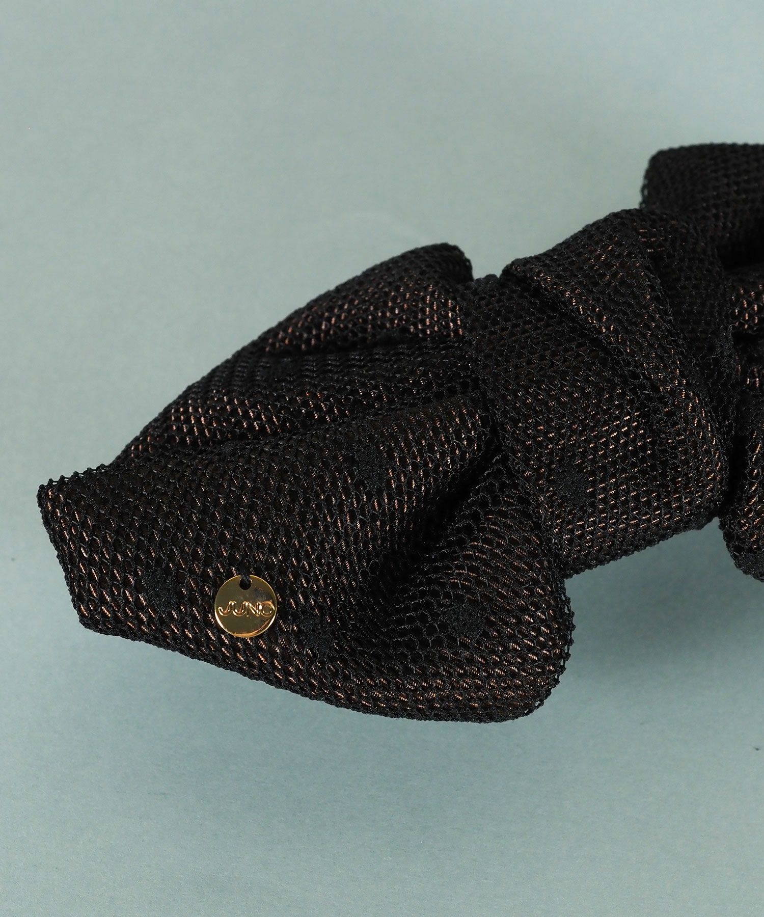 ドットチュールリボンバレッタ【JUNO PREMIUM】