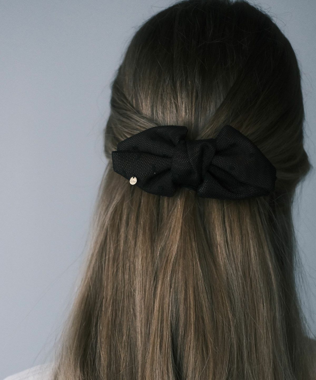 ドットチュールリボンバレッタ【JUNO PREMIUM】