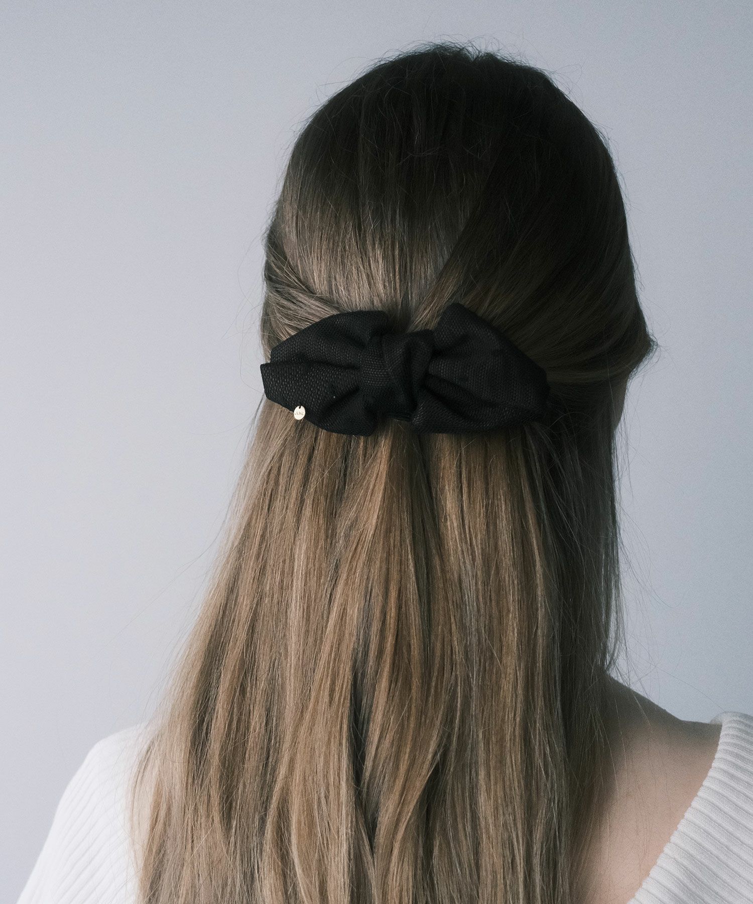 ドットチュールリボンバレッタ【JUNO PREMIUM】