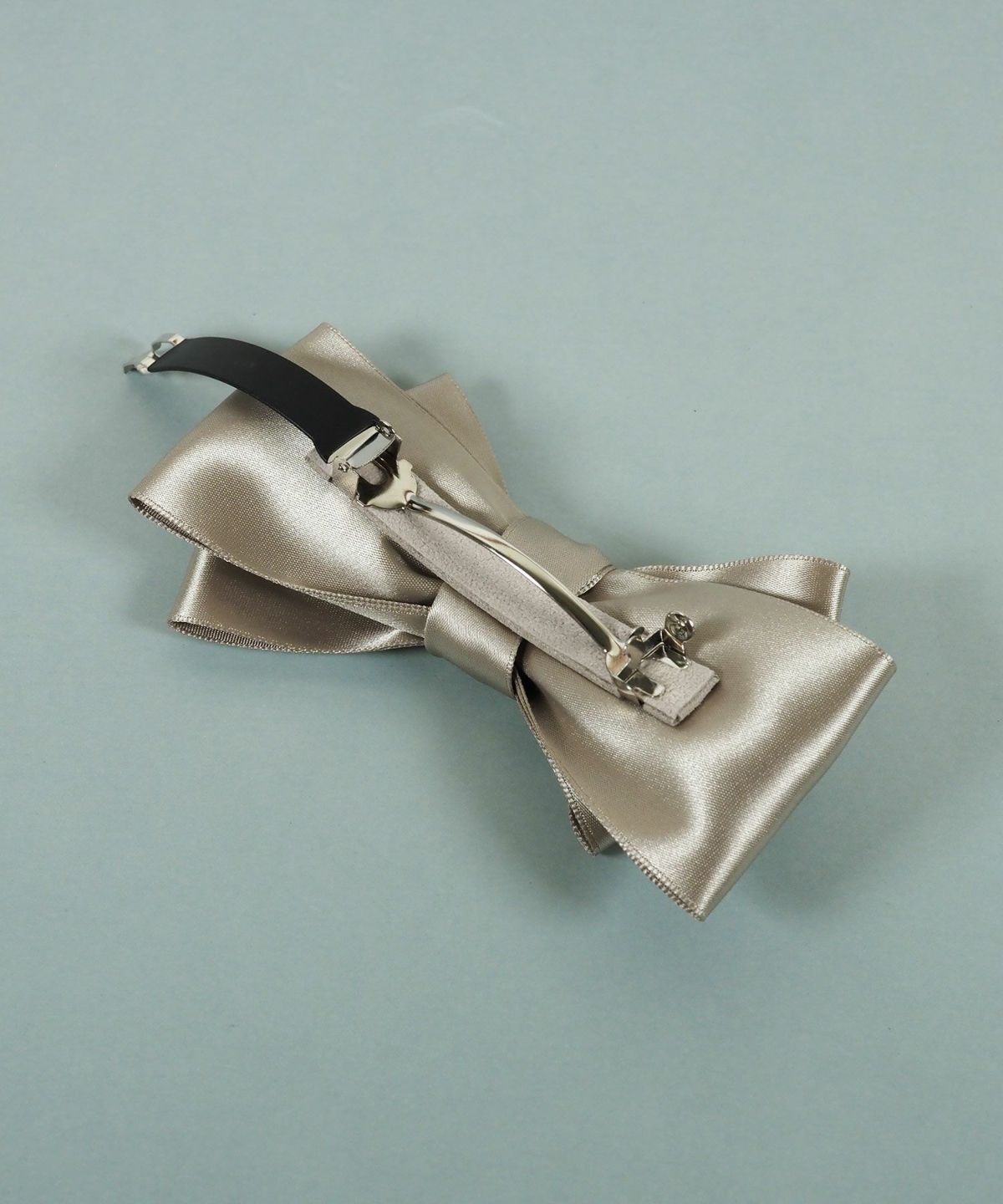 サテンリボンバレッタ【JUNO PREMIUM】