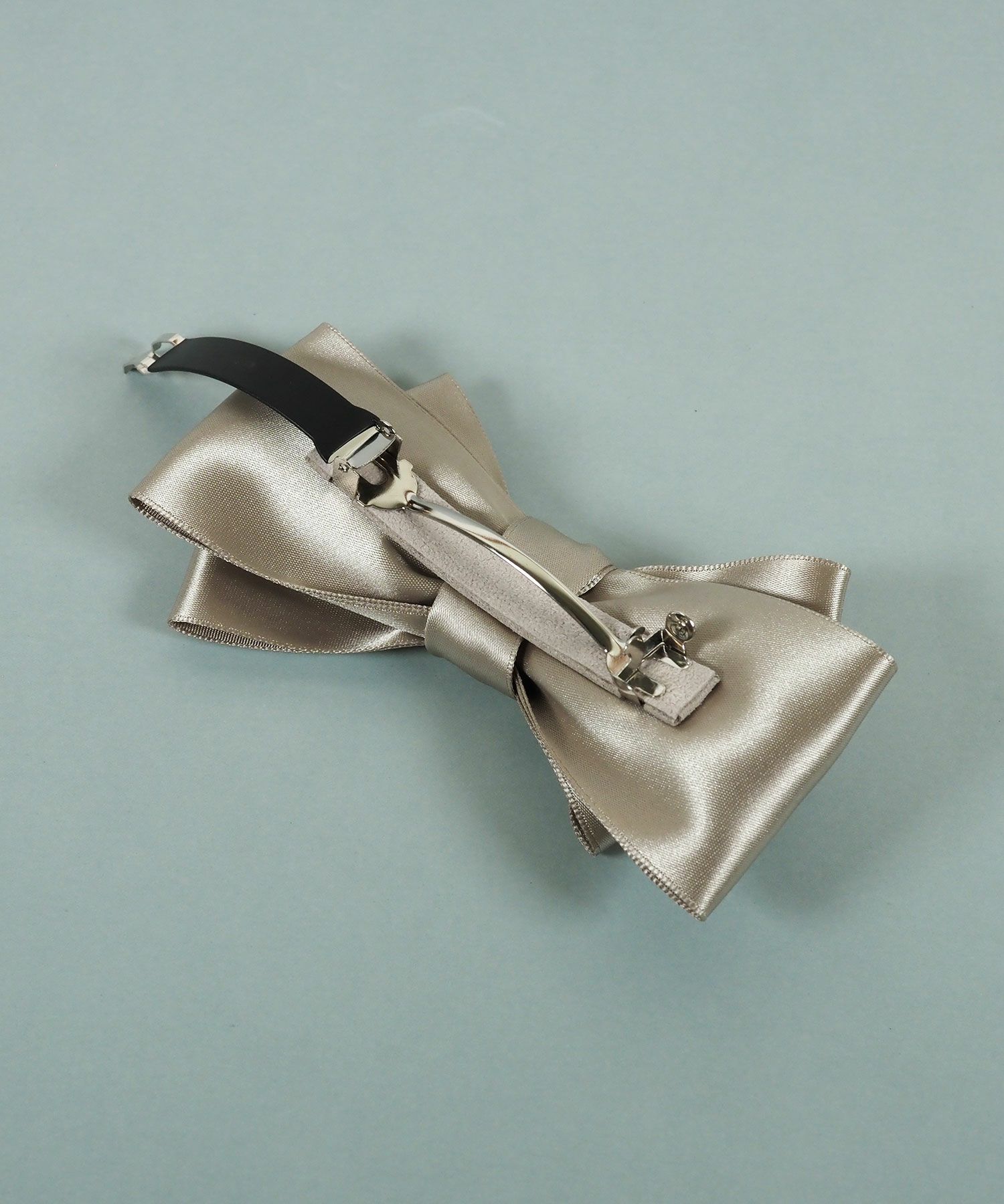 サテンリボンバレッタ【JUNO PREMIUM】