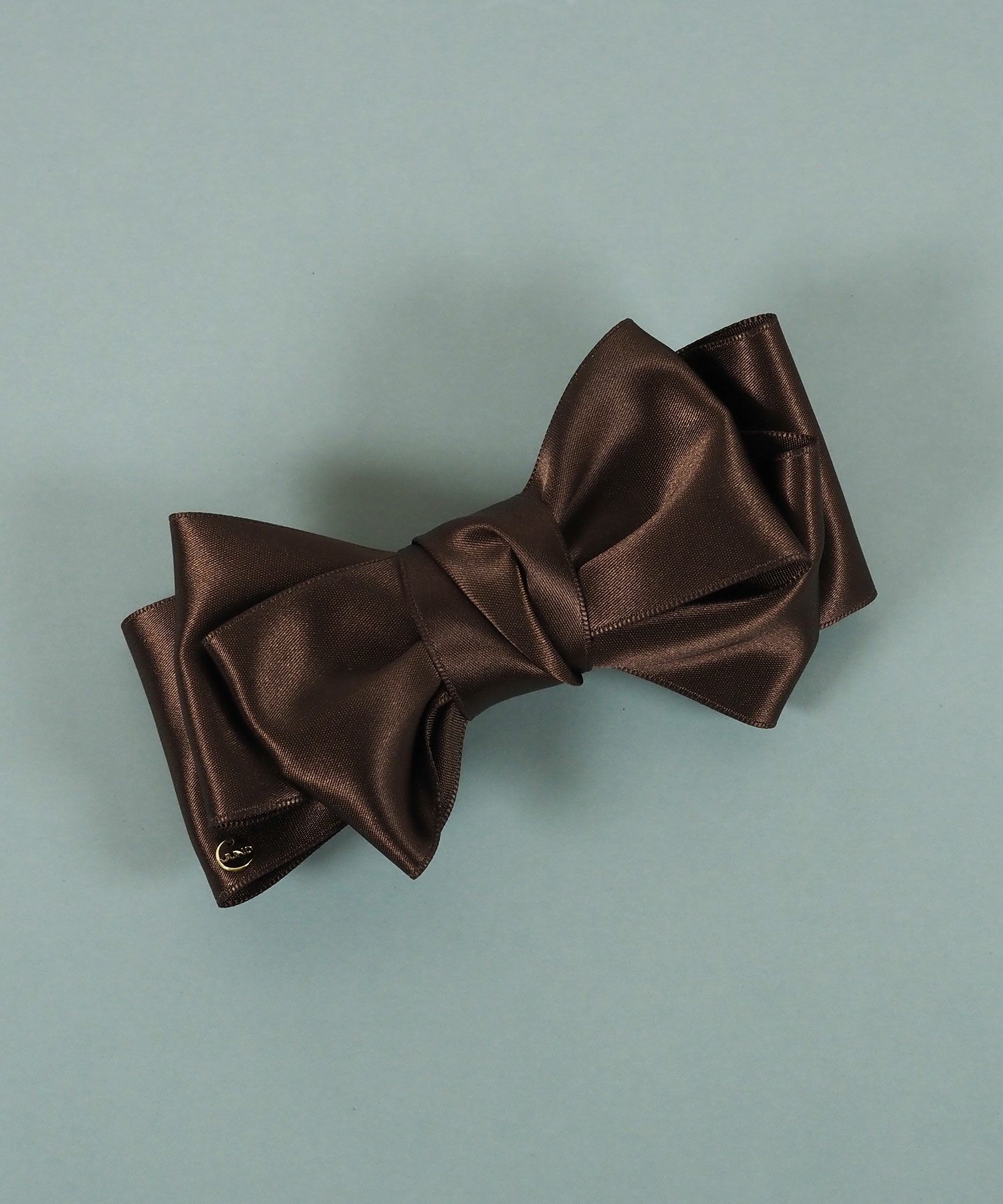 サテンリボンバレッタ【JUNO PREMIUM】