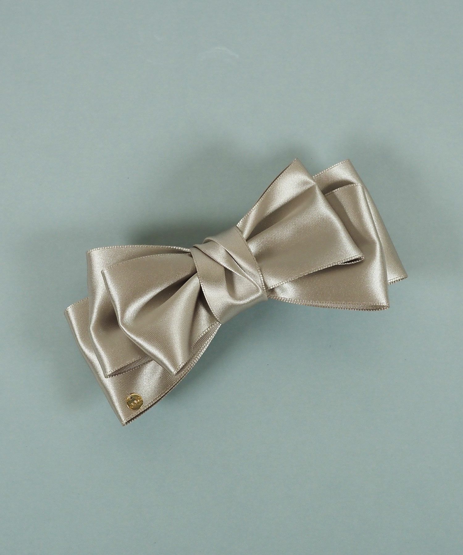 サテンリボンバレッタ【JUNO PREMIUM】