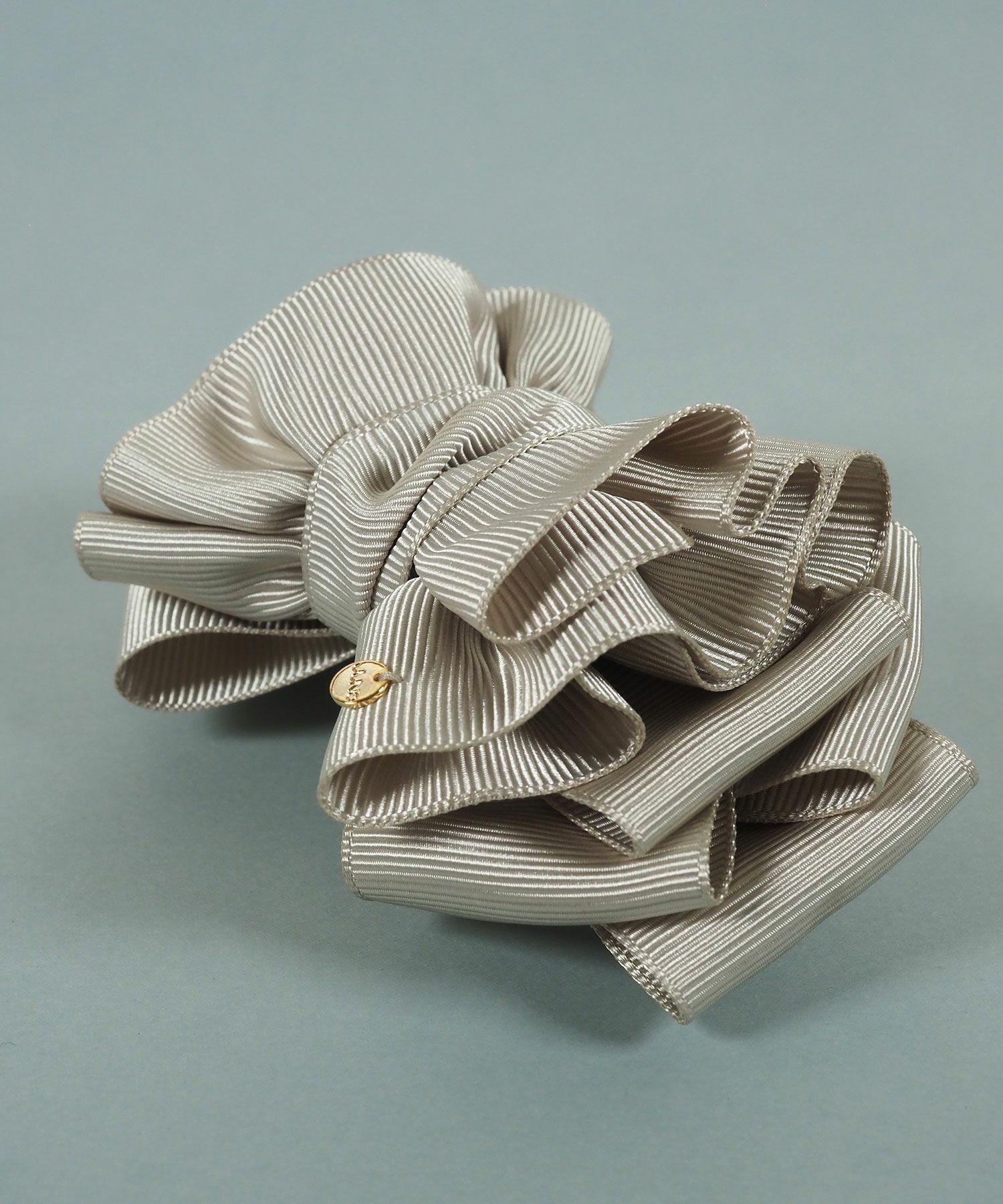 グログランリボンバレッタ【JUNO PREMIUM】